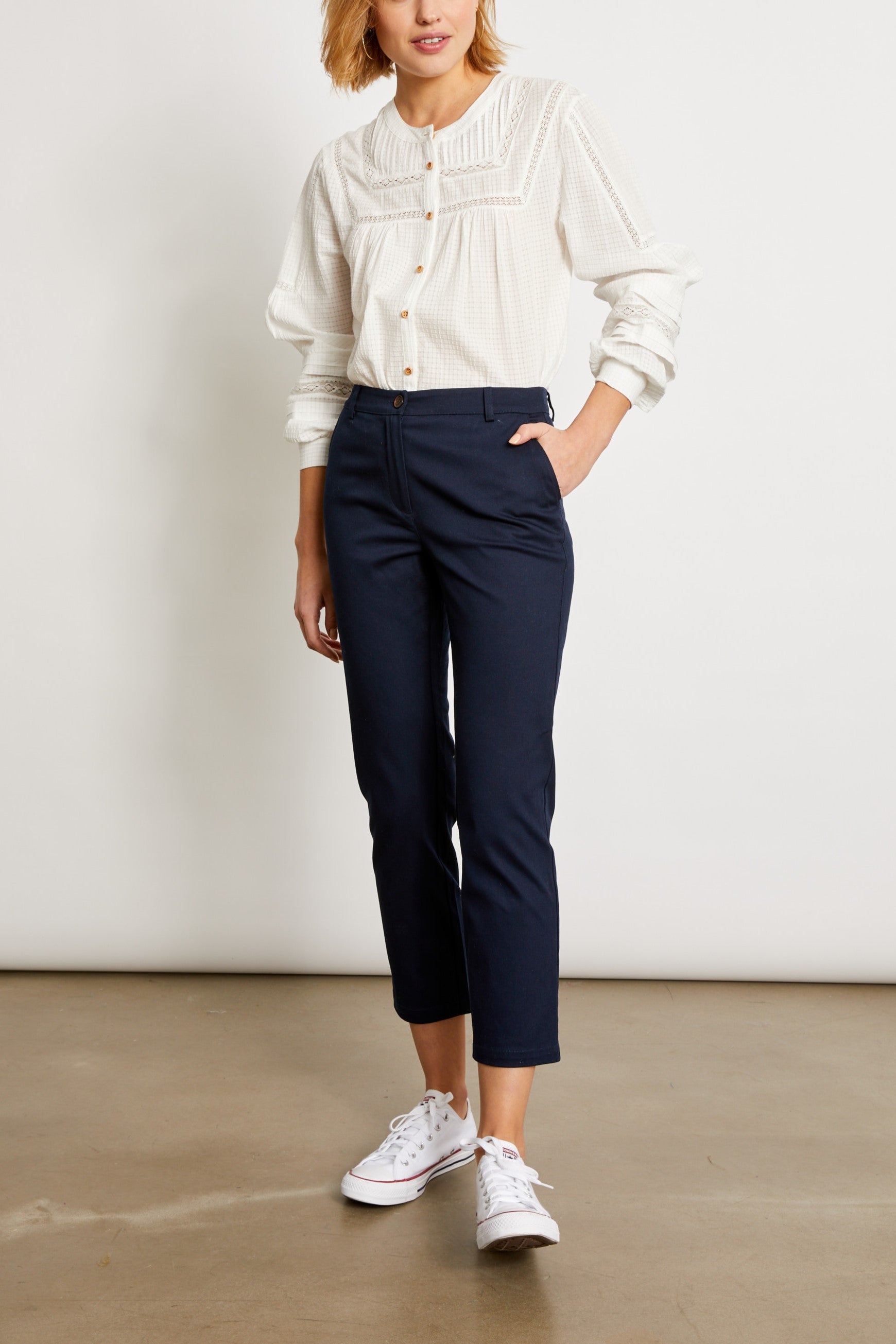 PANTALON ELANOR - MARINE