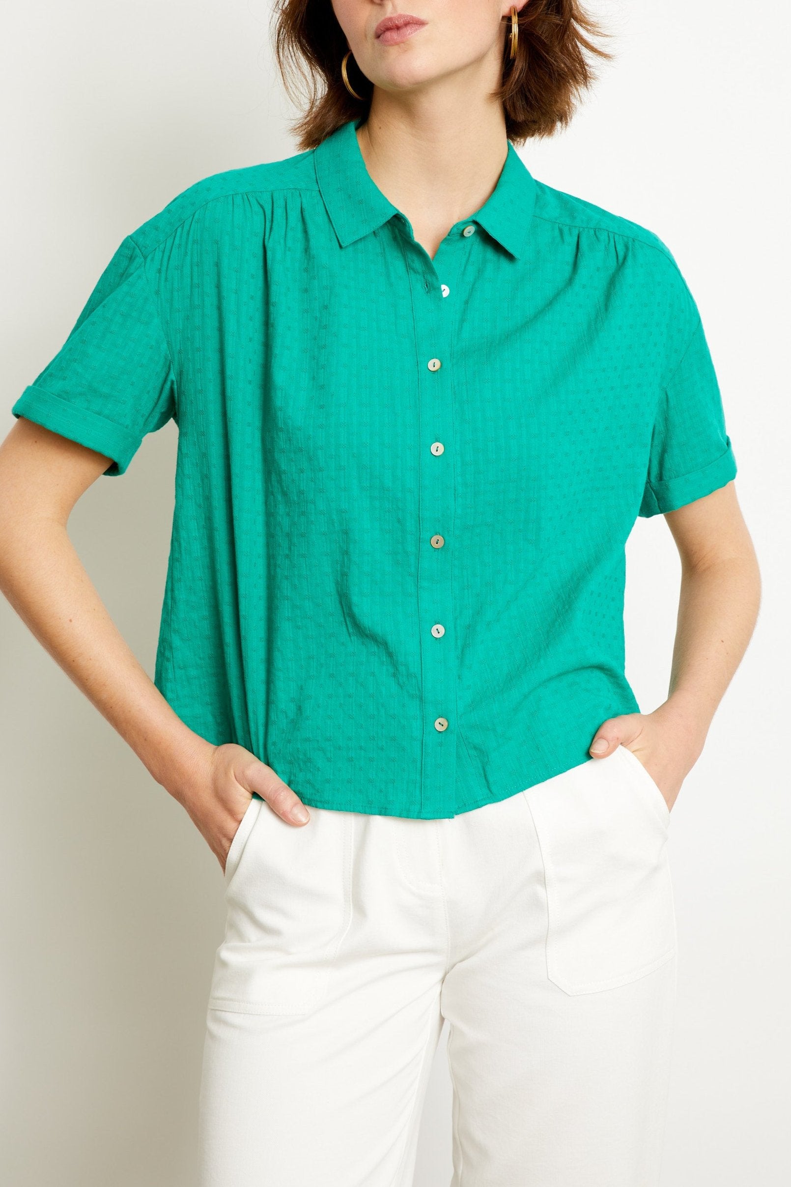 CHEMISE JACK - BASILIC