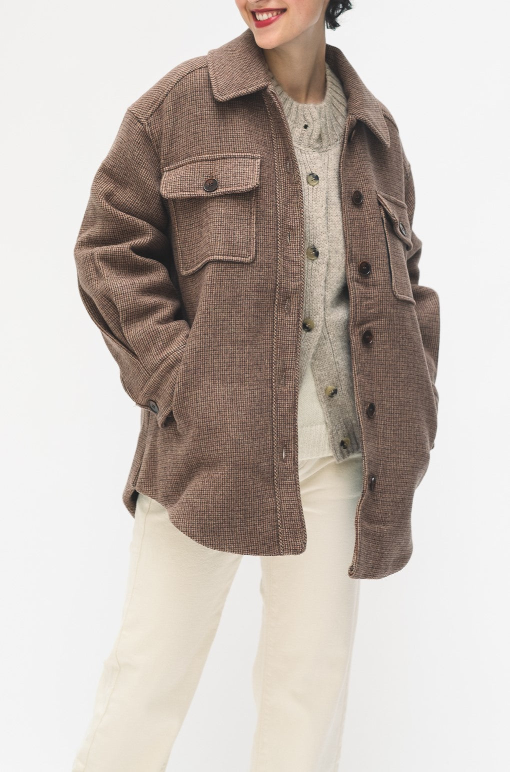 MANTEAU MAY - COGNAC