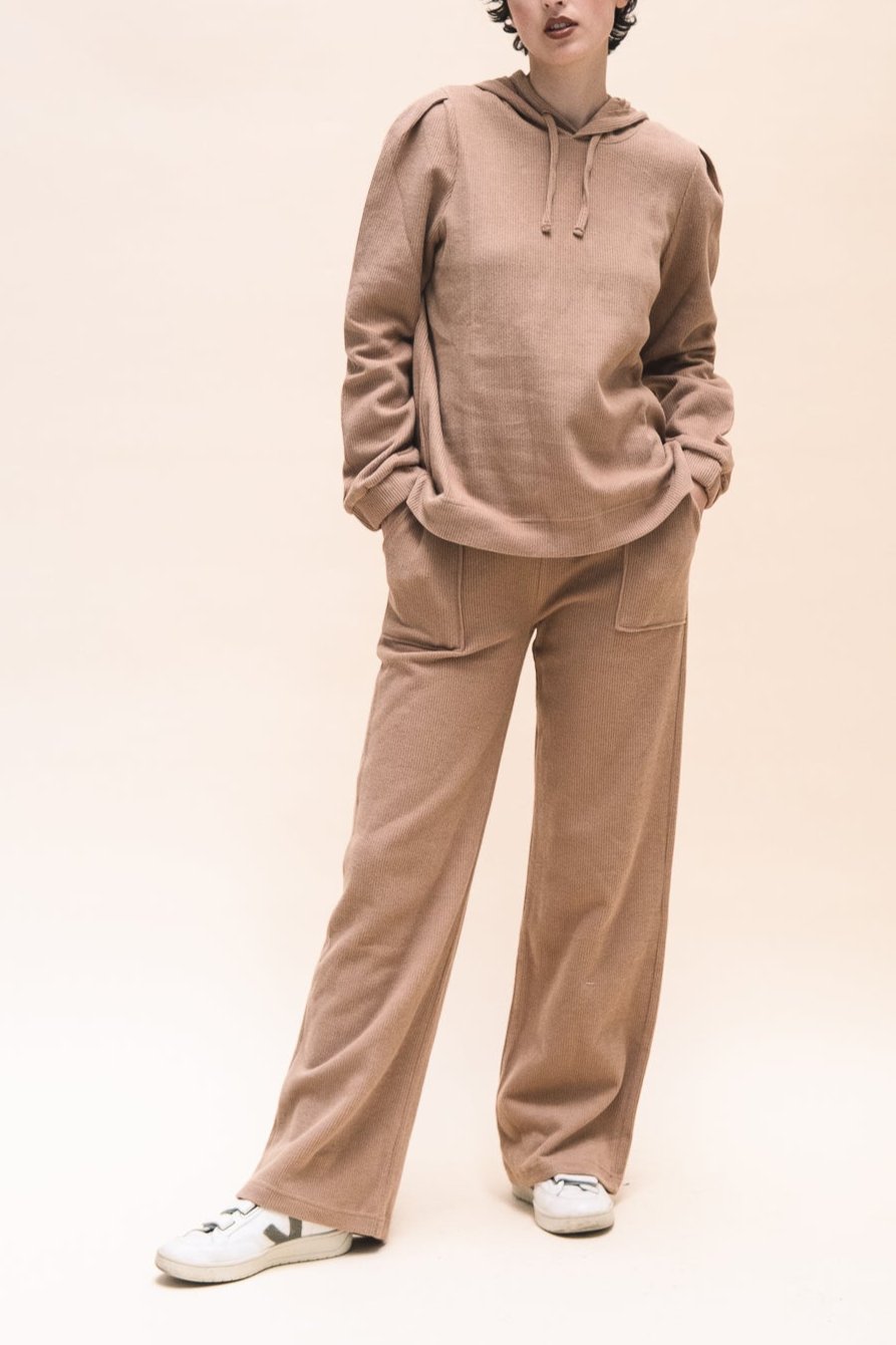 SWEAT TEONA - CAMEL