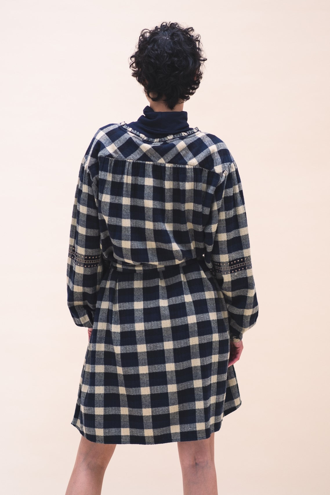 ROBE CAROLANE - CHECKS