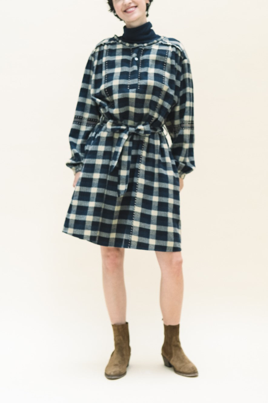 ROBE CAROLANE - CHECKS