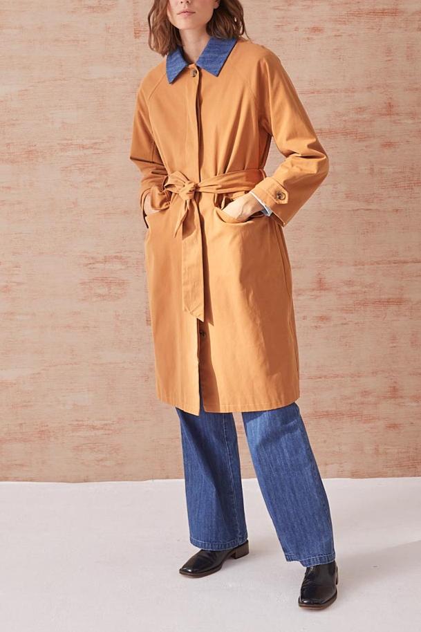 MANTEAU CAPUCINE - CARAMEL