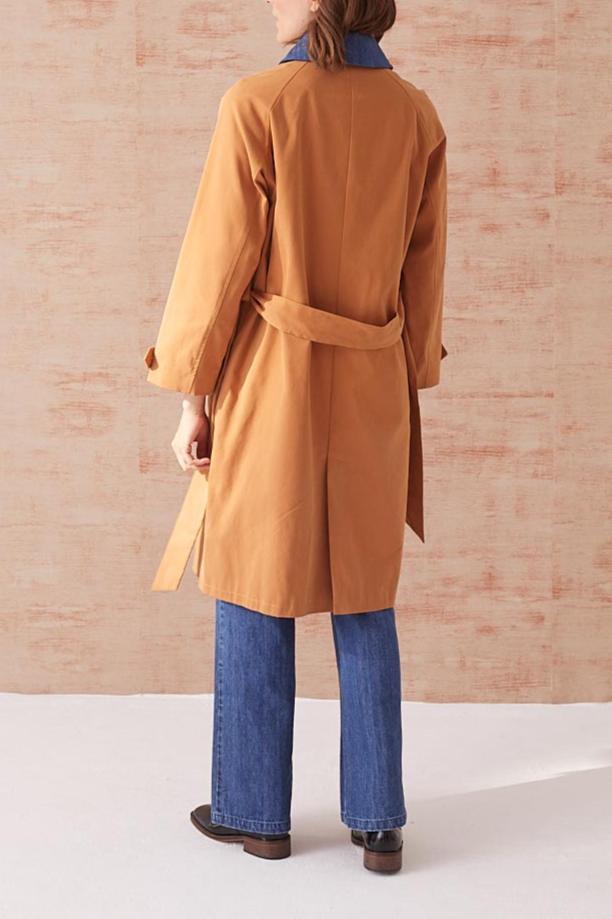 MANTEAU CAPUCINE - CARAMEL