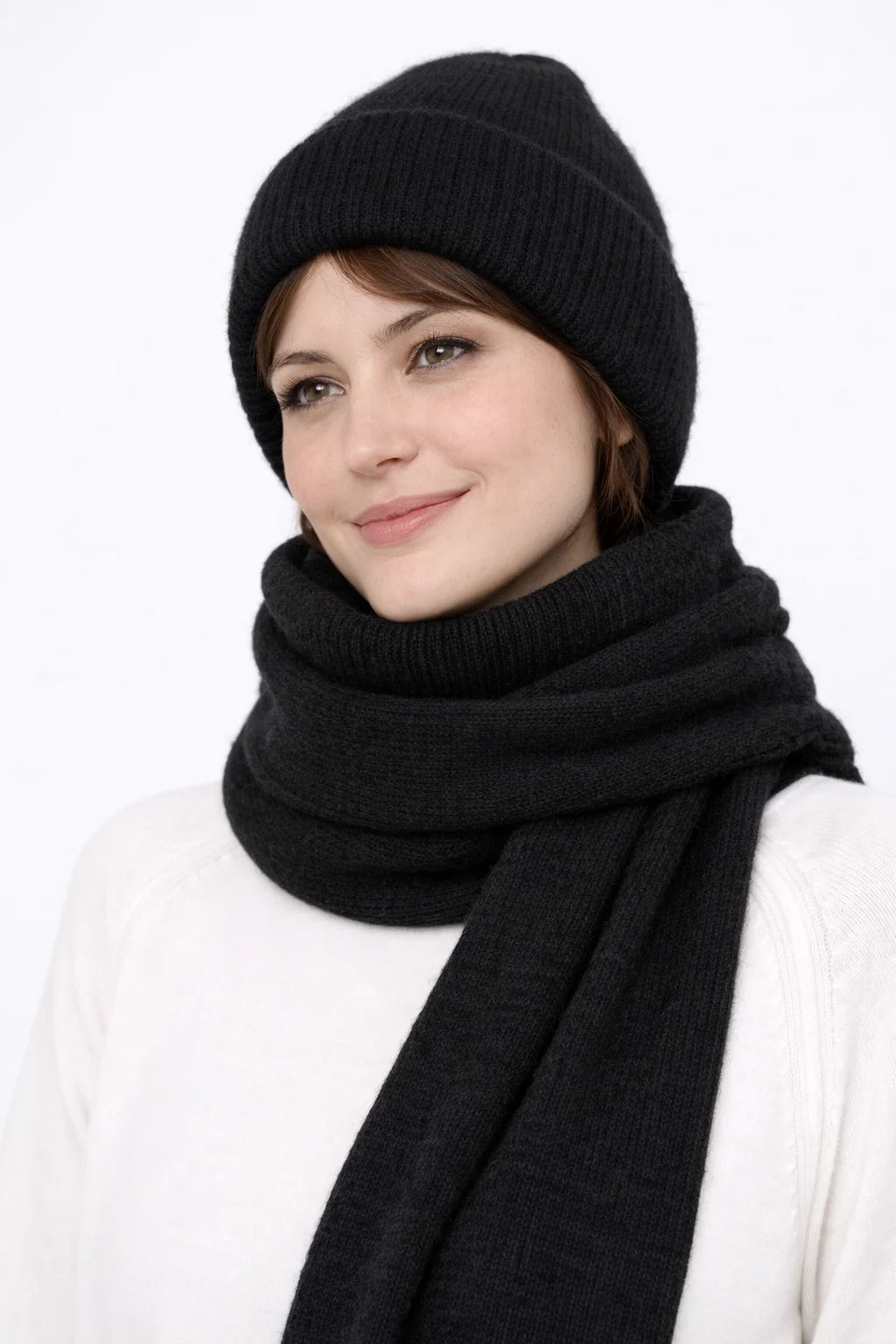 ECHARPE MAVY SURI - NOIR