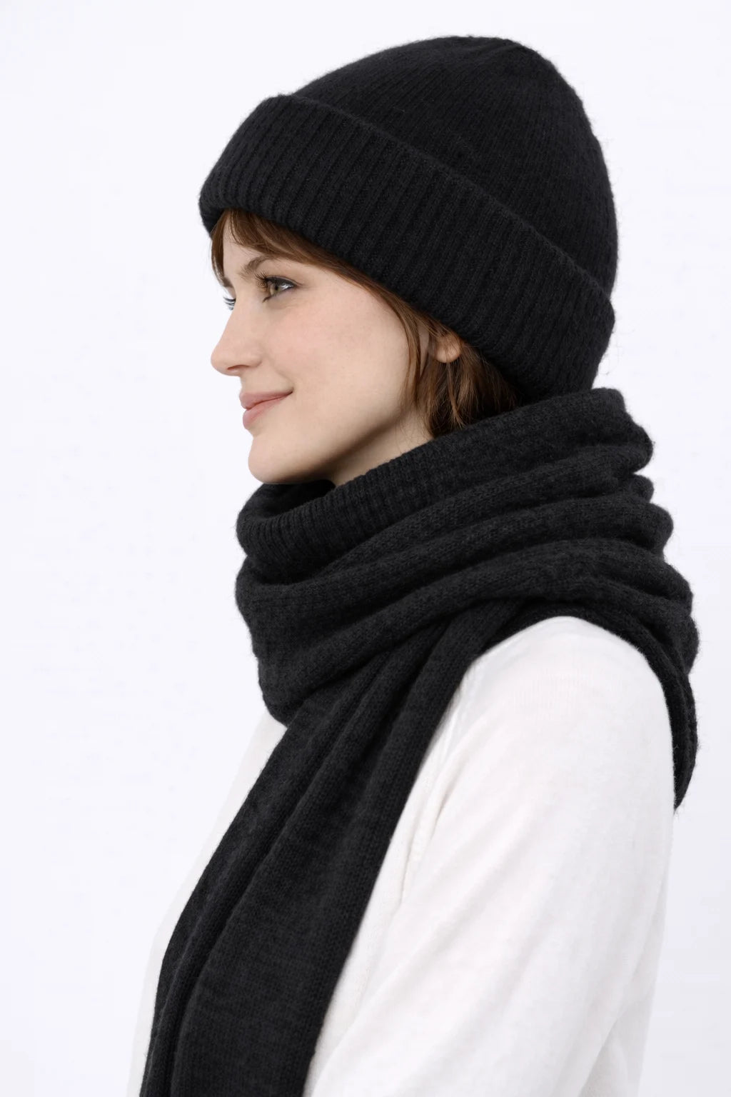 ECHARPE MAVY SURI - NOIR