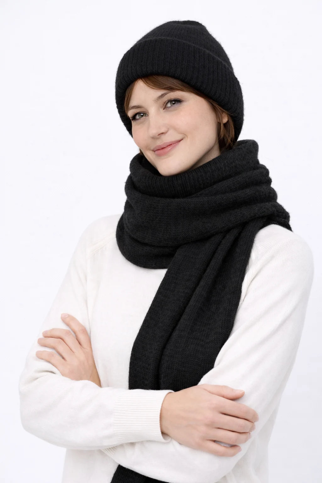 ECHARPE MAVY SURI - NOIR