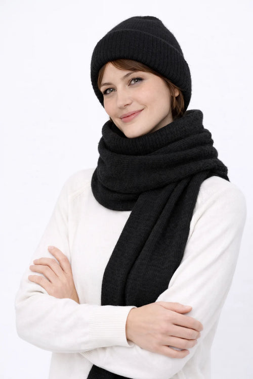 ECHARPE MAVY SURI - NOIR