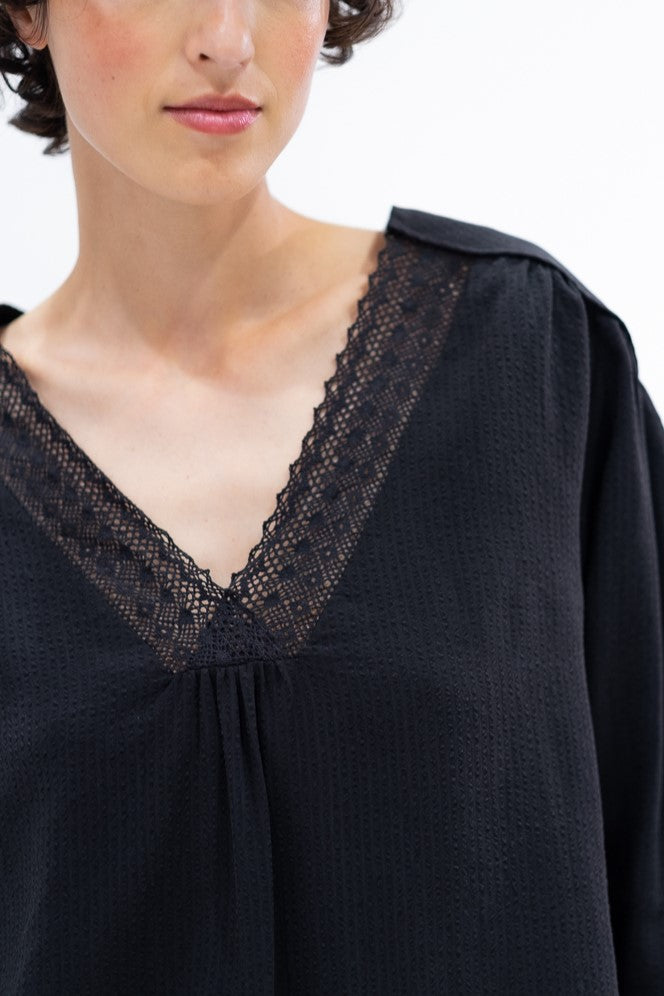 BLOUSE LILIAN - NOIR