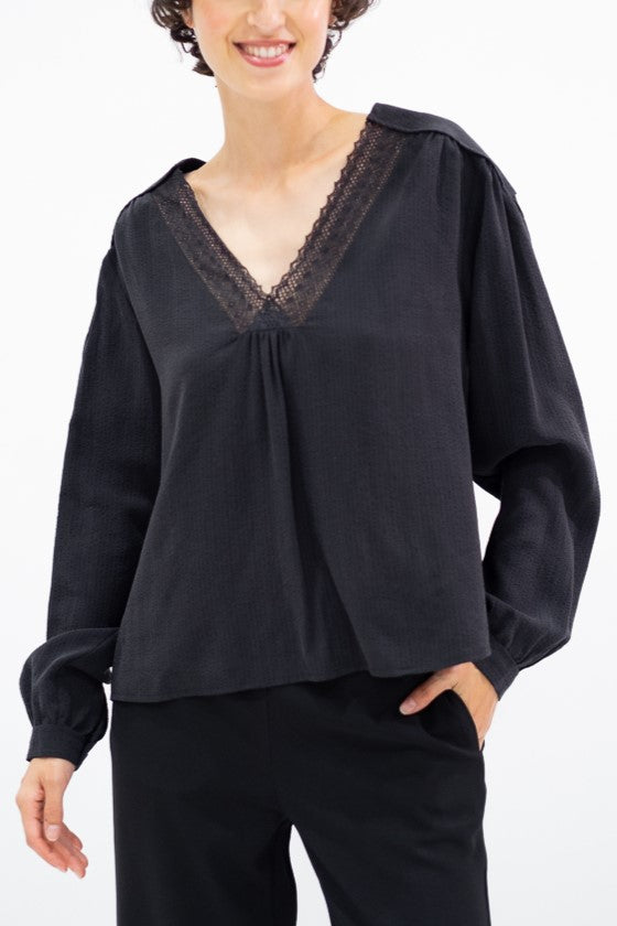 BLOUSE LILIAN - NOIR