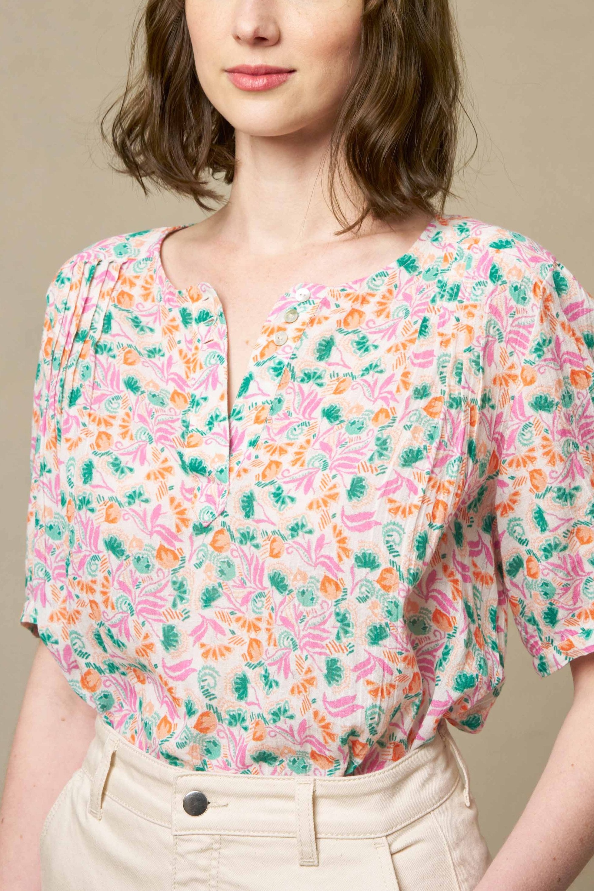 BLOUSE PEMA - PRINT BALI