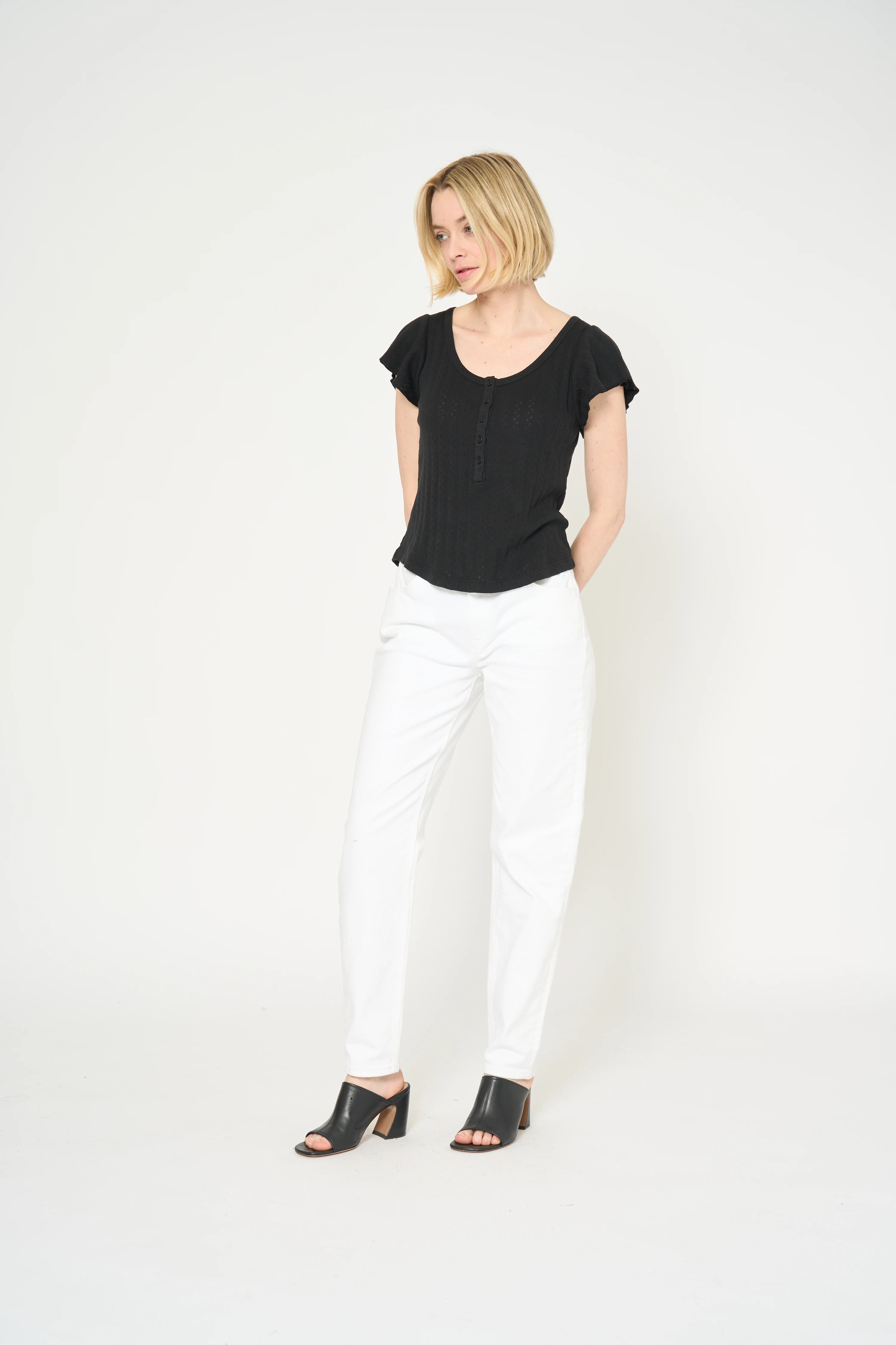 TEE-SHIRT TAHINA - NOIR
