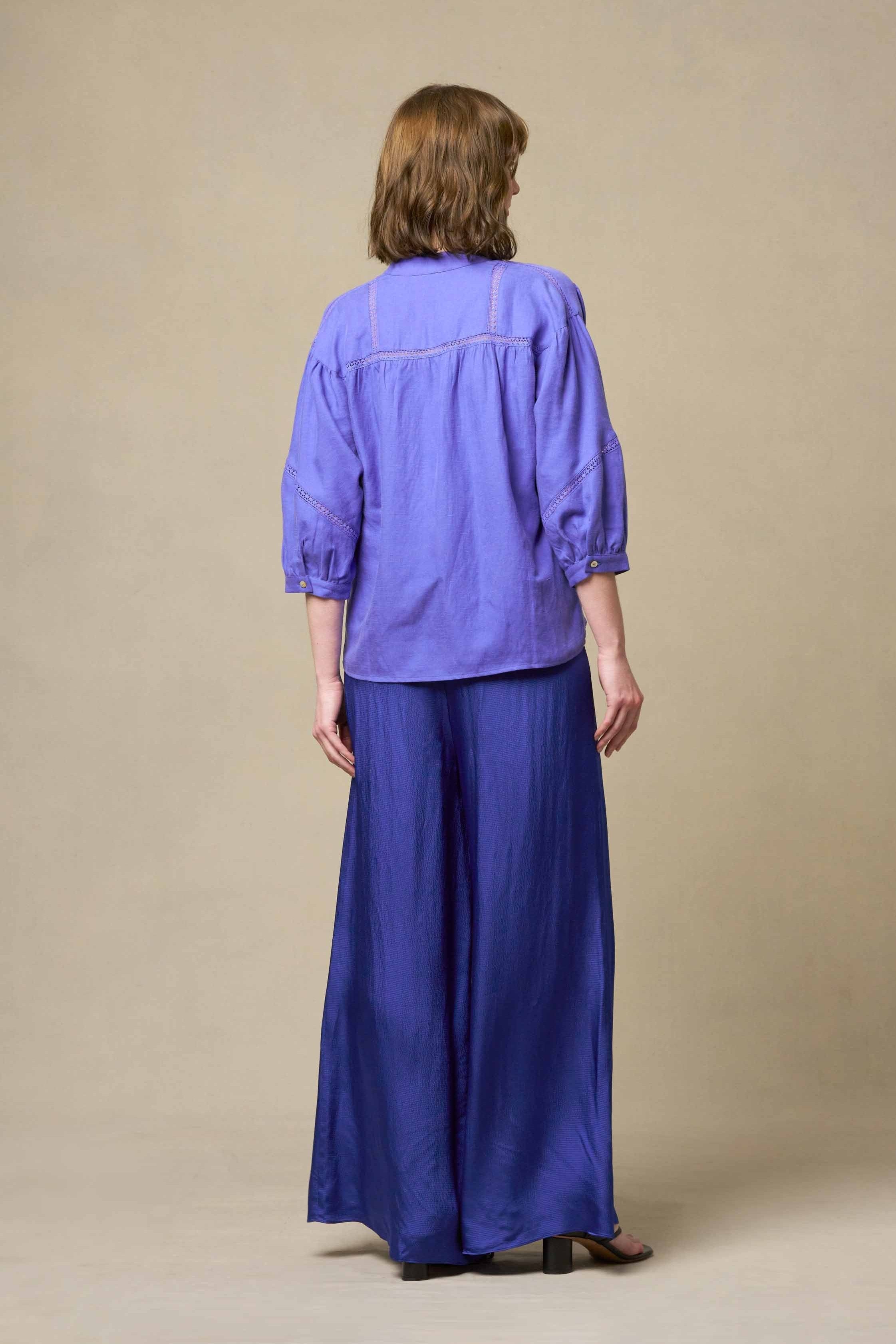 BLOUSE RENETTE - ULTRAVIOLET