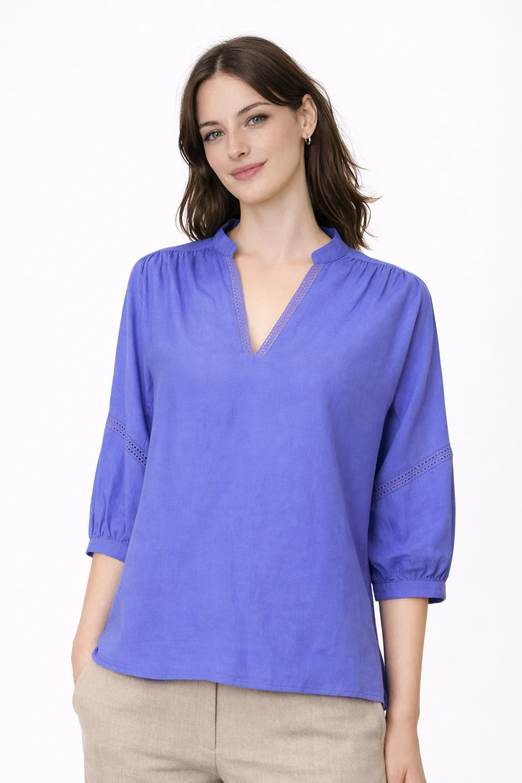 BLOUSE RENETTE - ULTRAVIOLET