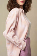 CHEMISE RAY - LILAS STRIPES