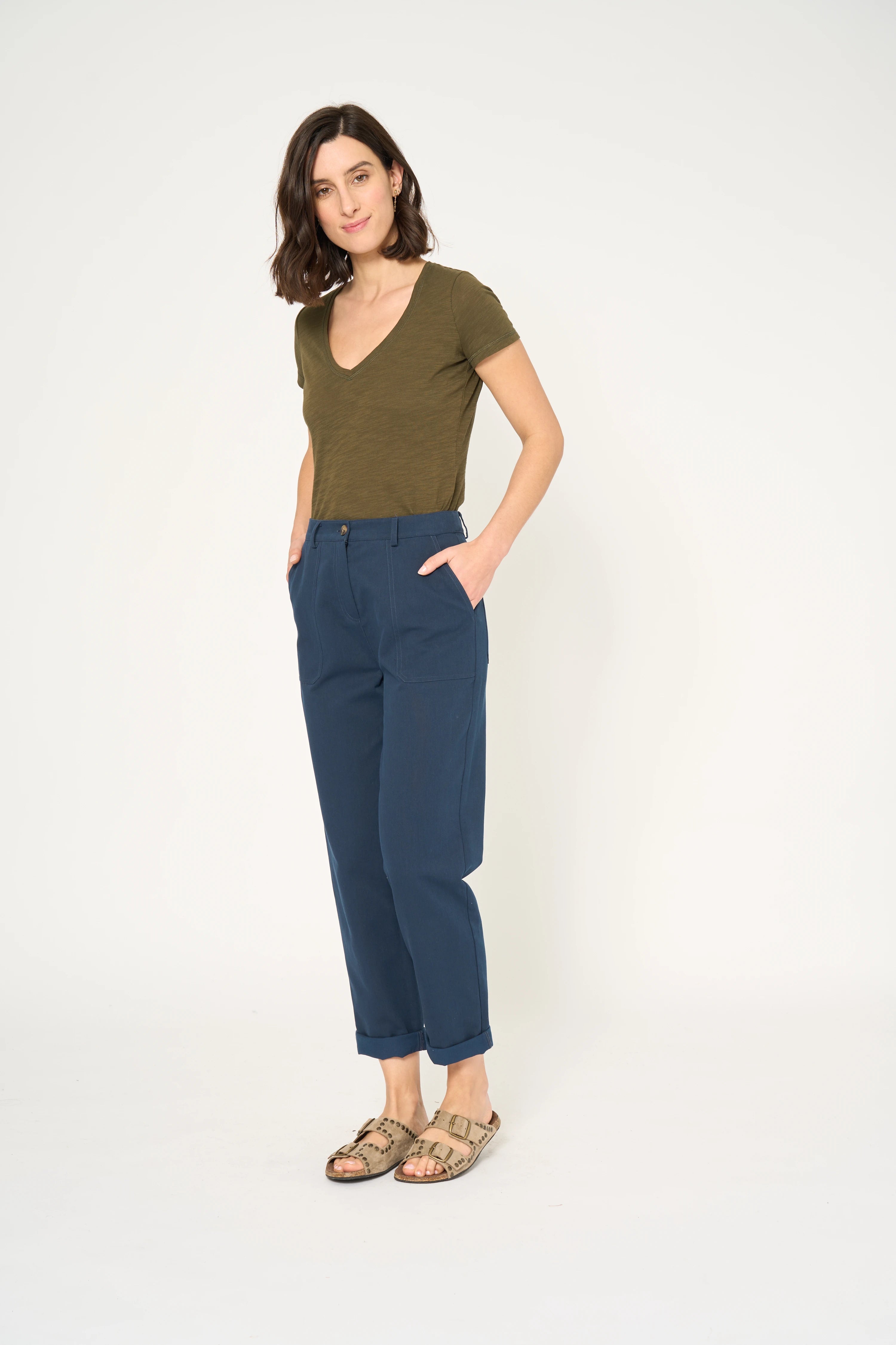 PANTALON RYLESA - MARINE