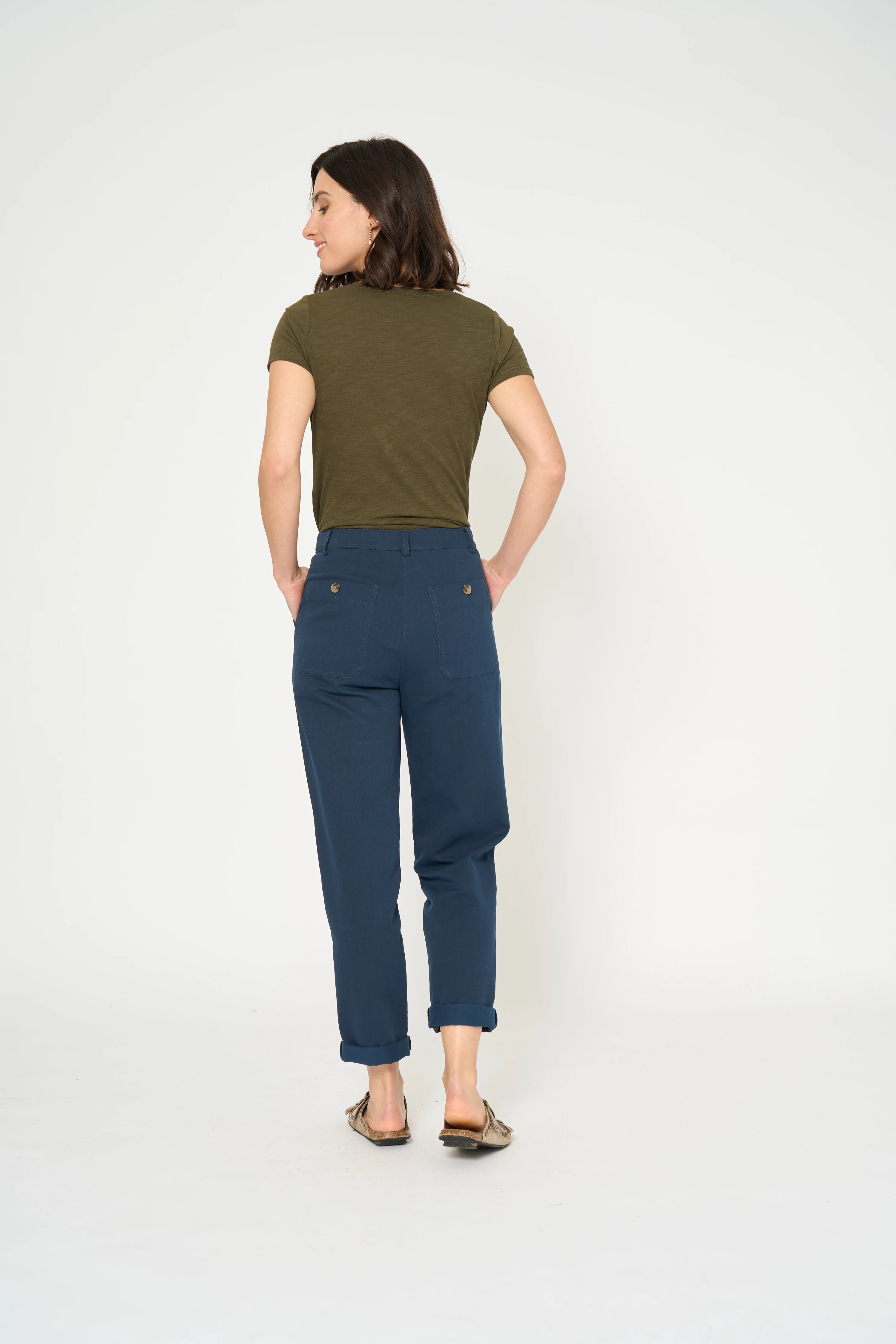 PANTALON RYLESA - MARINE