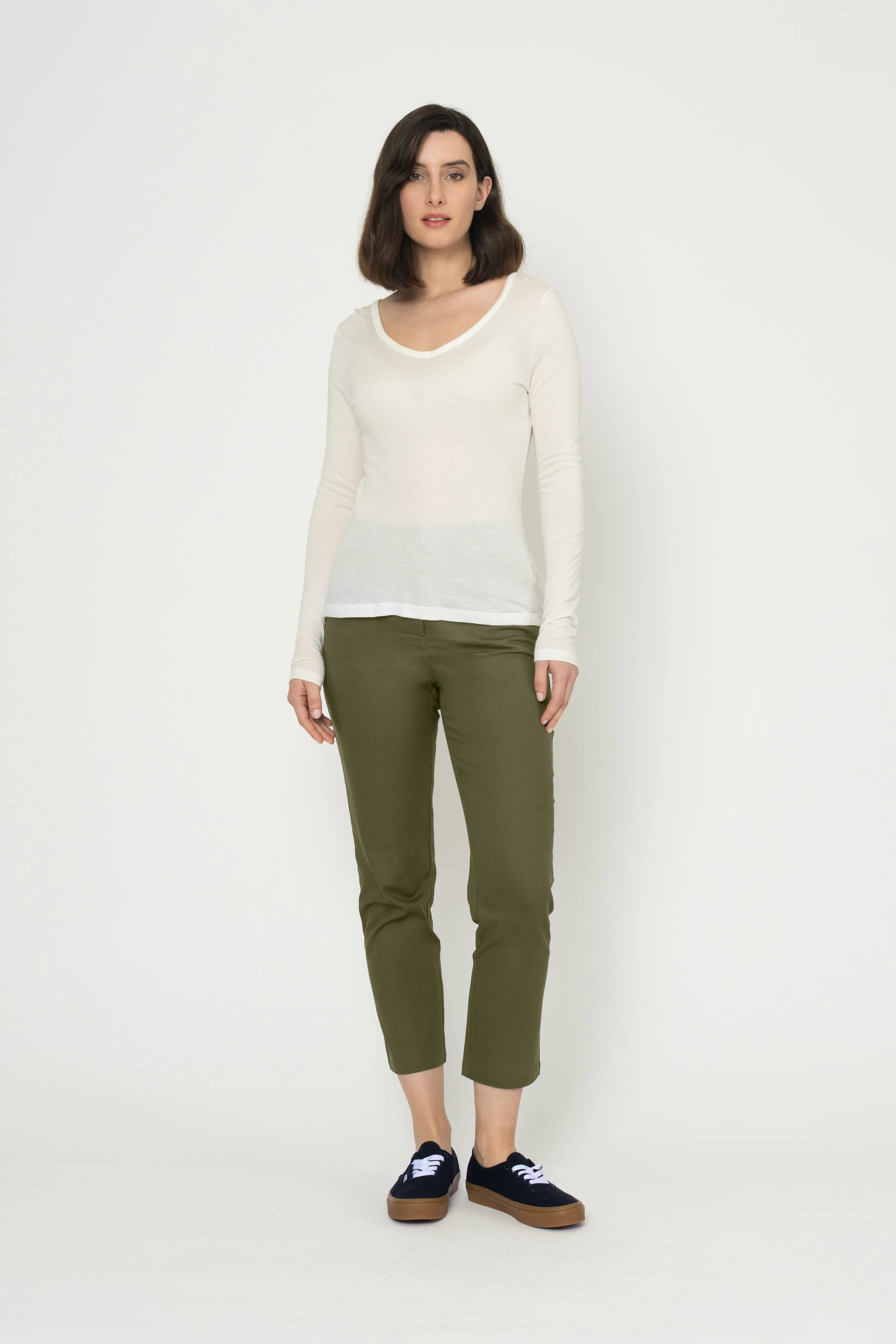 PANTALON ELANOR - OSEILLE