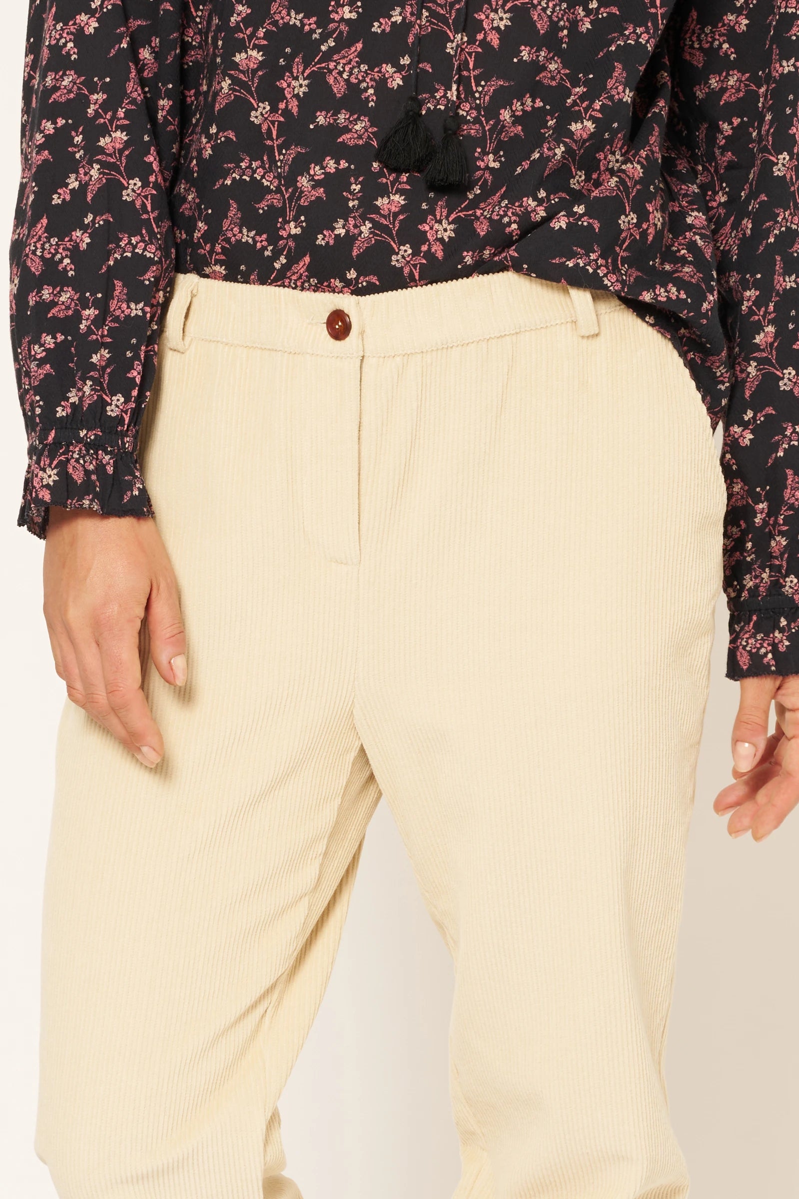 PANTALON RANCY - VANILLE