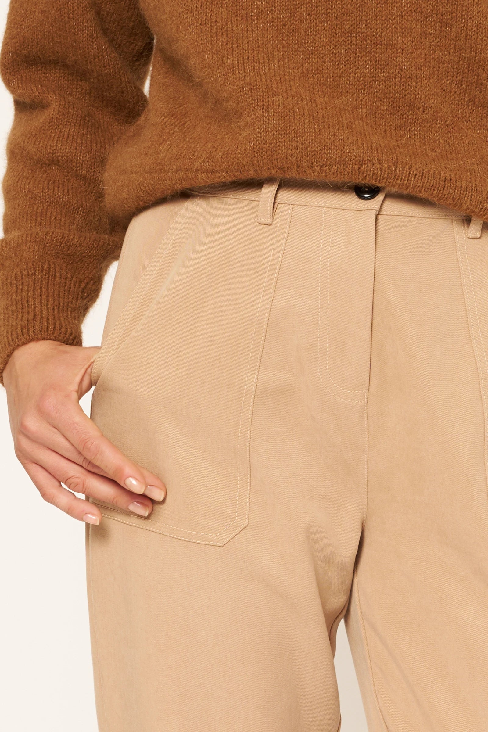 PANTALON RYLESA - BEIGE