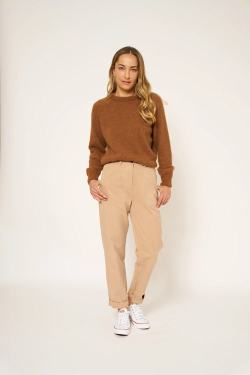 PANTALON RYLESA - BEIGE