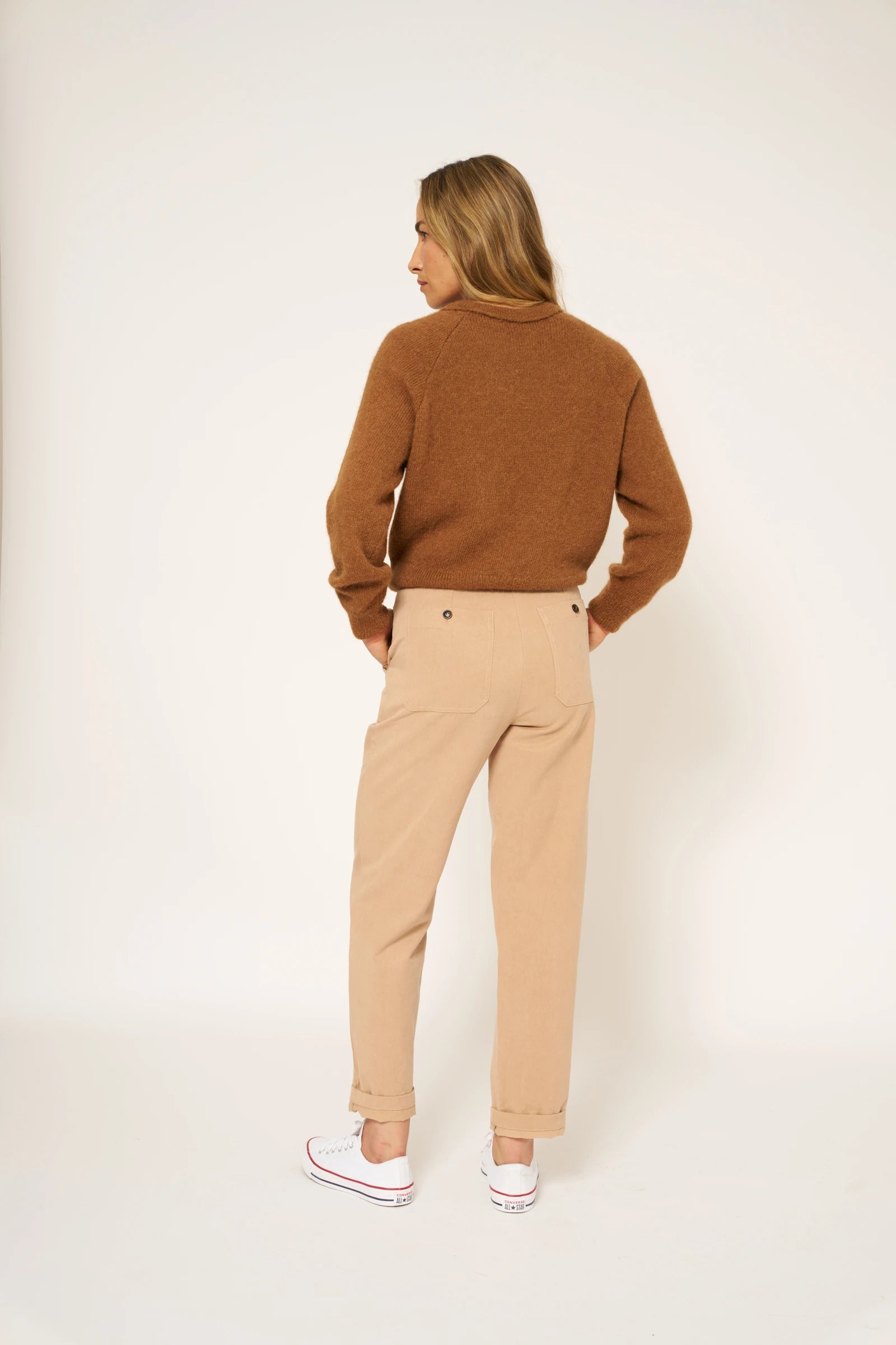 PANTALON RYLESA - BEIGE