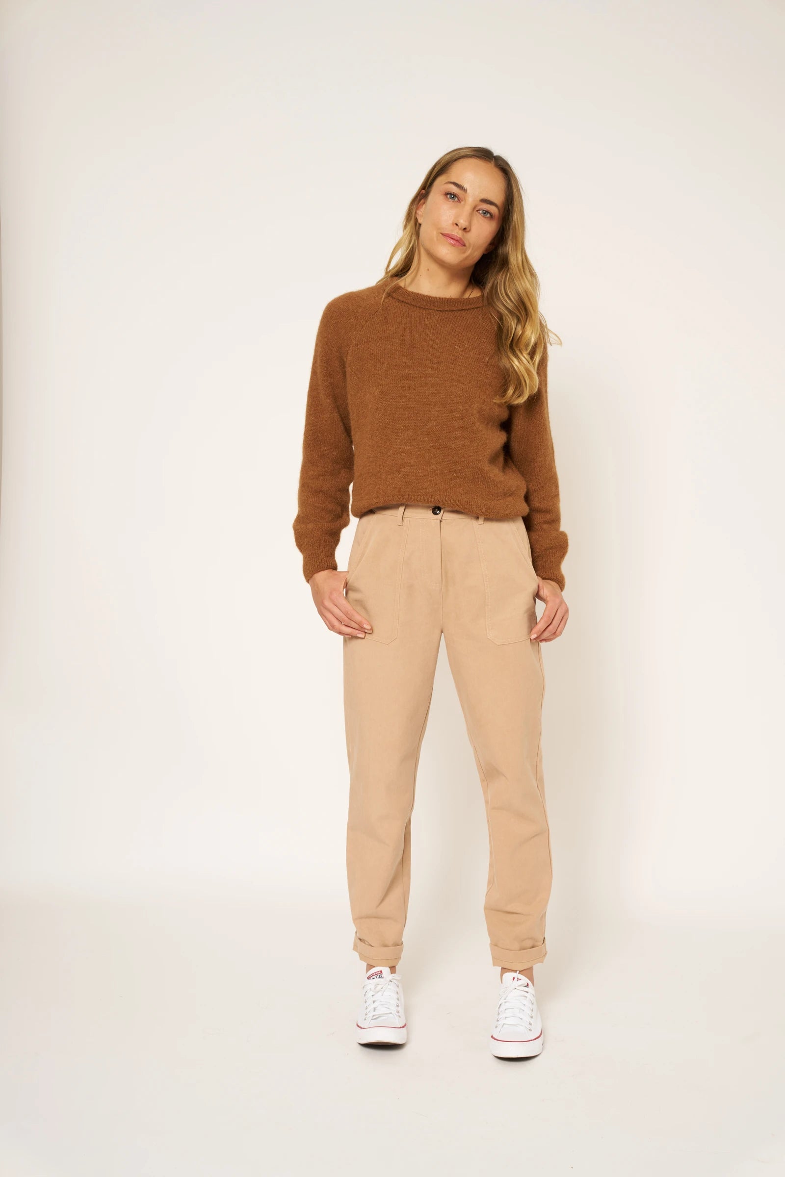 PANTALON RYLESA - BEIGE