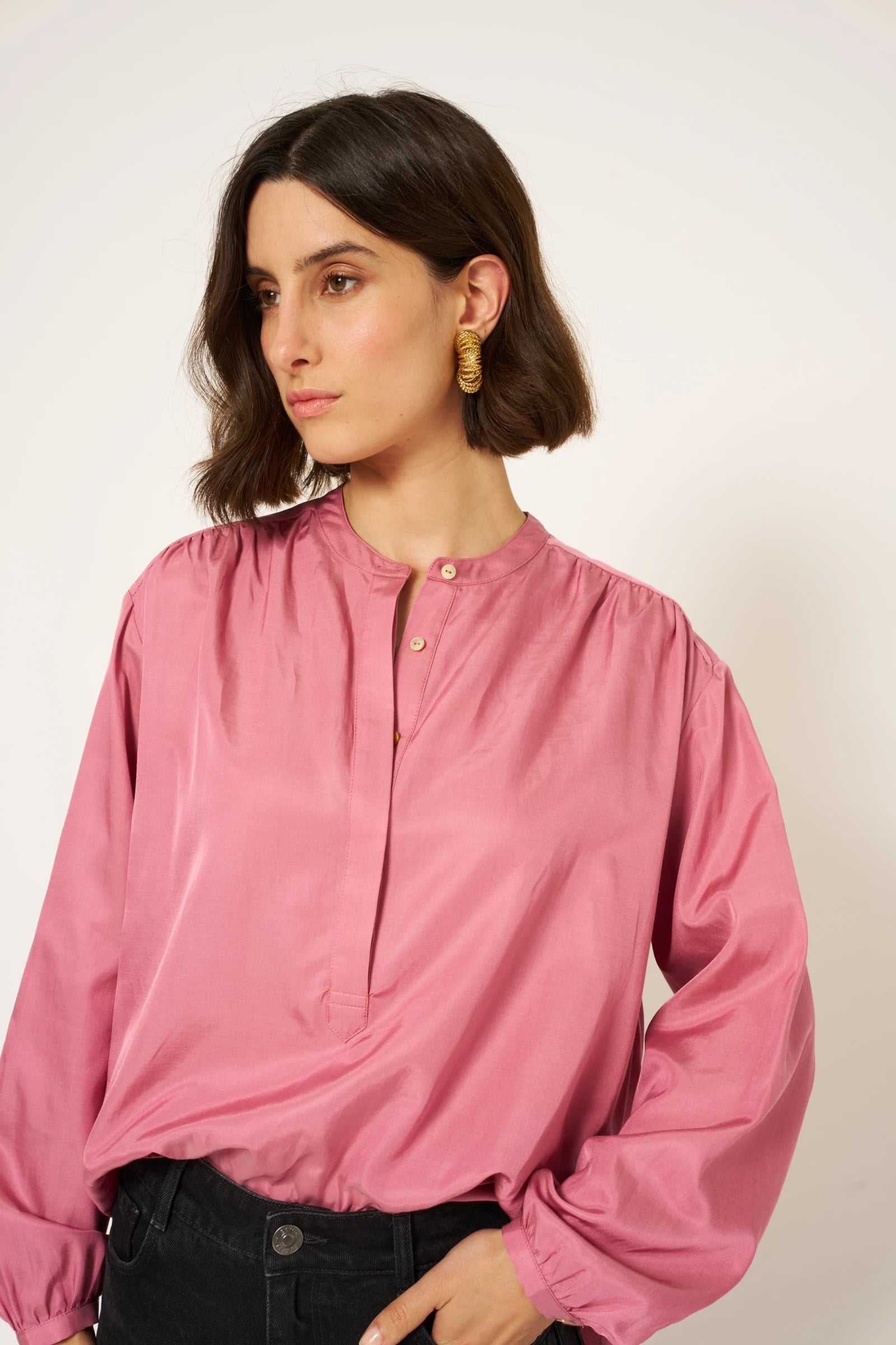 BLOUSE KASPAR - BLUSH