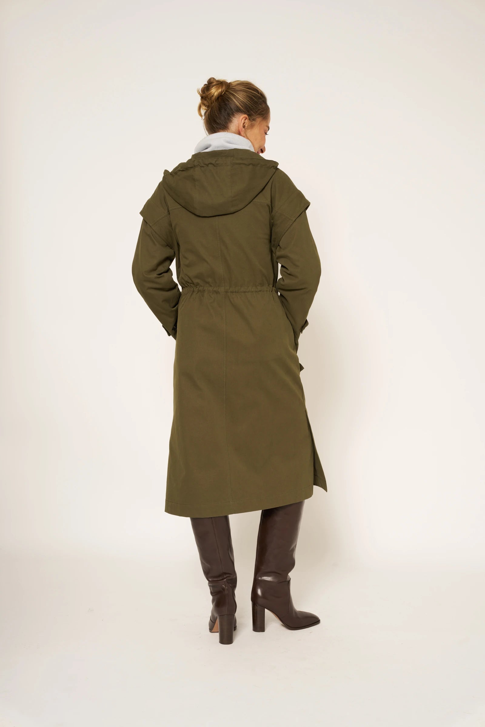 MANTEAU CALVIN - KAKI