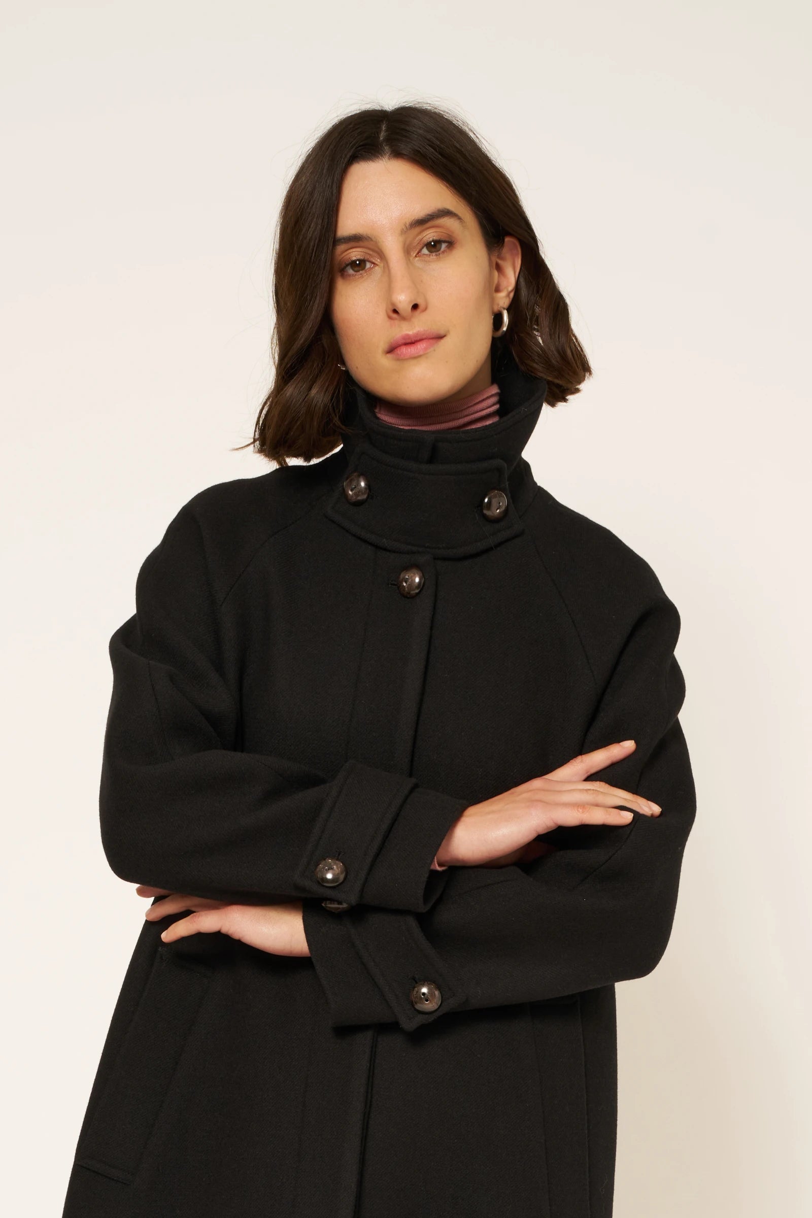 MANTEAU CORY - NOIR