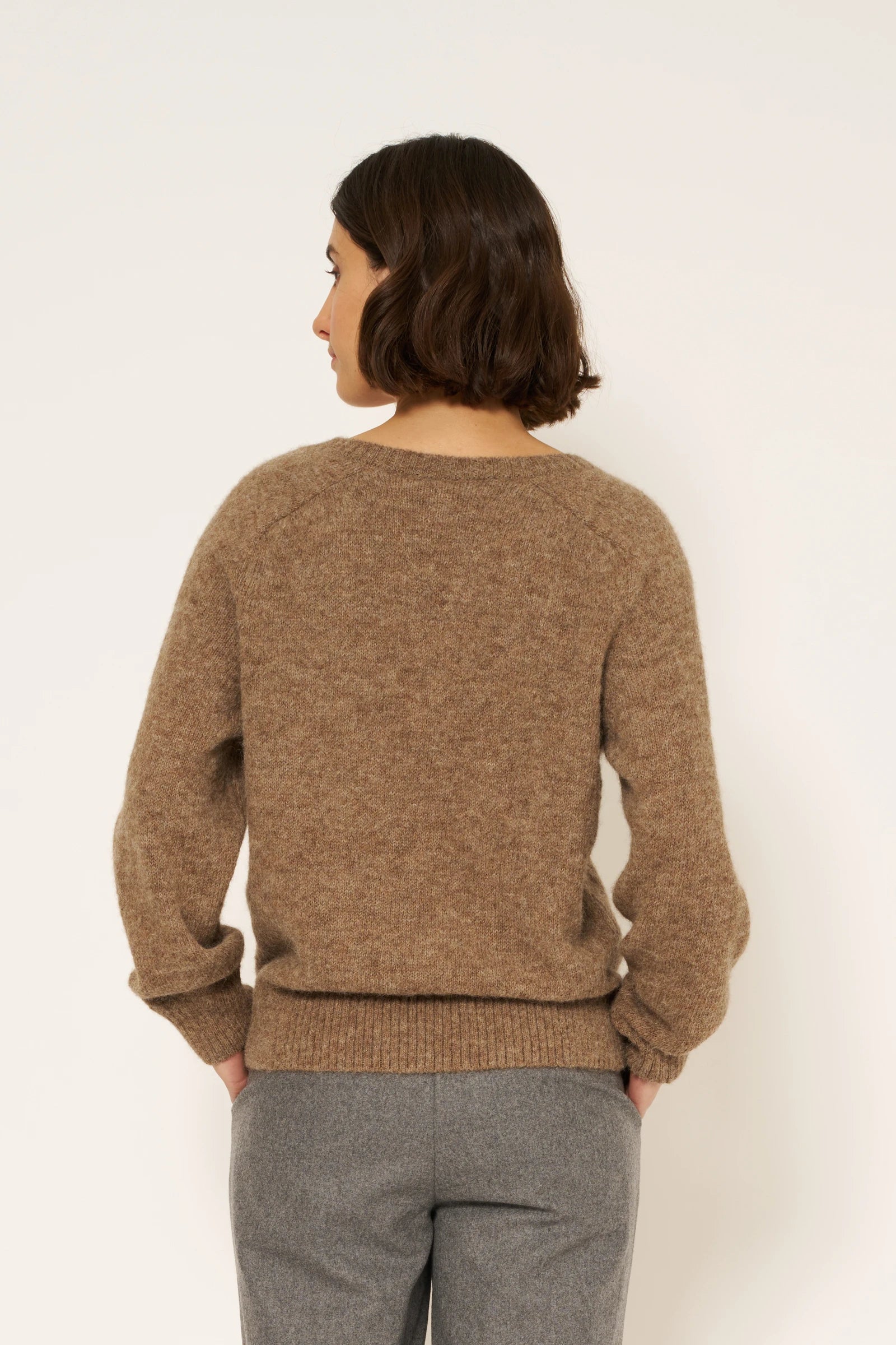 PULL MIRANDE - TAUPE