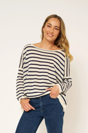 PULL ELIA - OFFWHITE MARINE