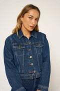 VESTE JANICE - MEDIUM BLEU