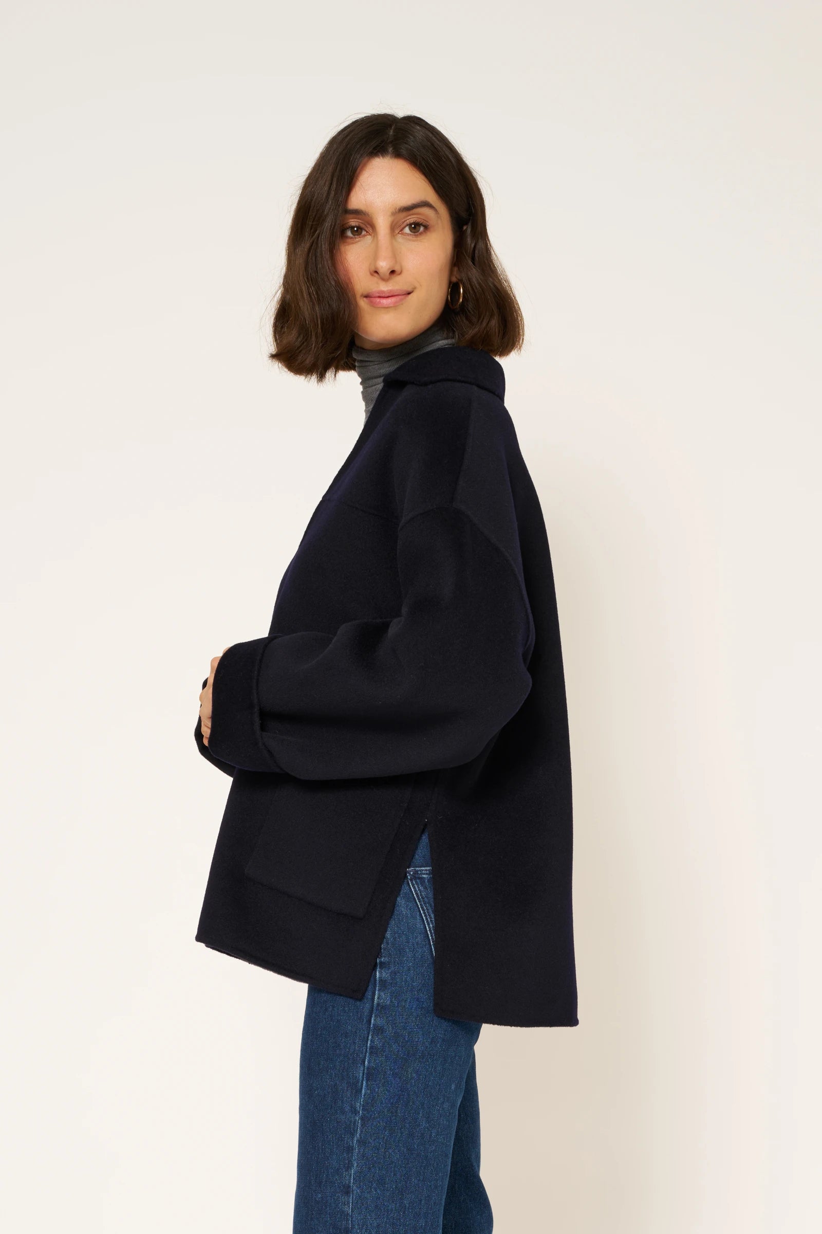 MANTEAU RITCH - NAVY