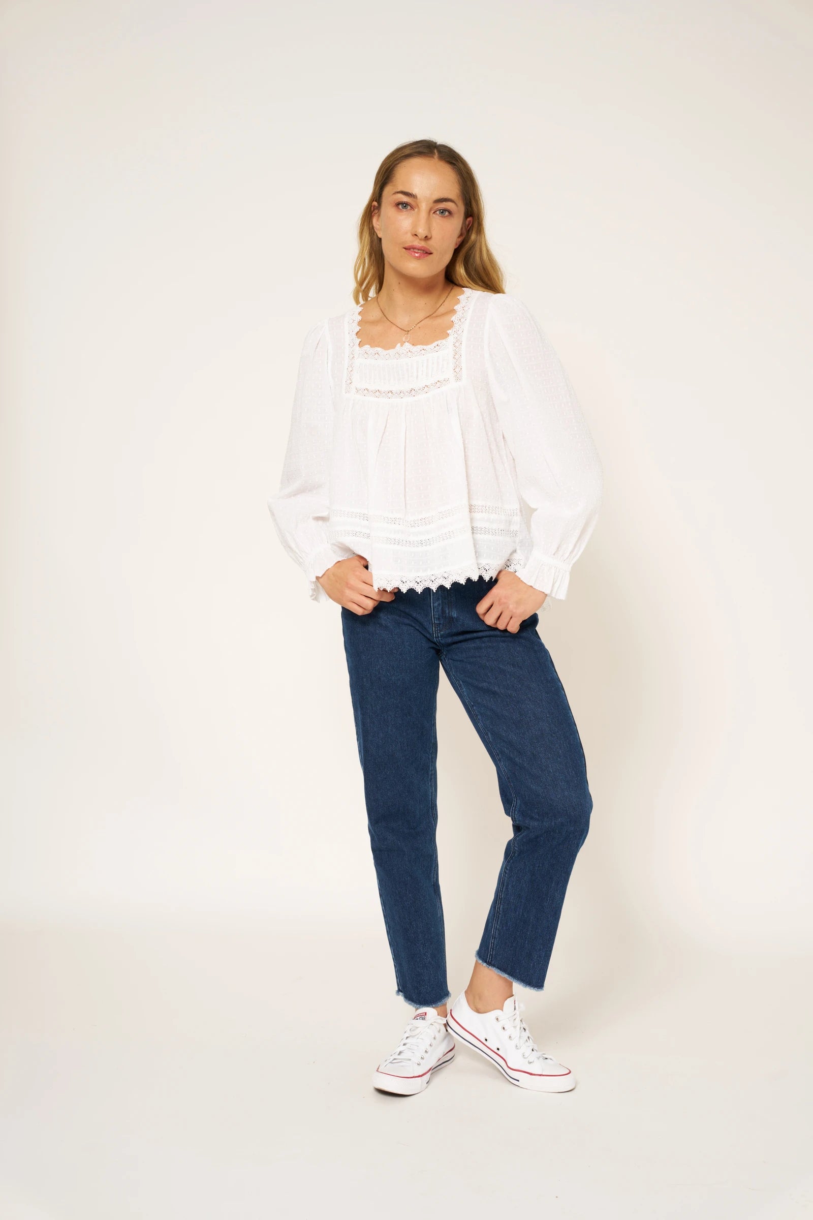 BLOUSE FAREL - BLANC