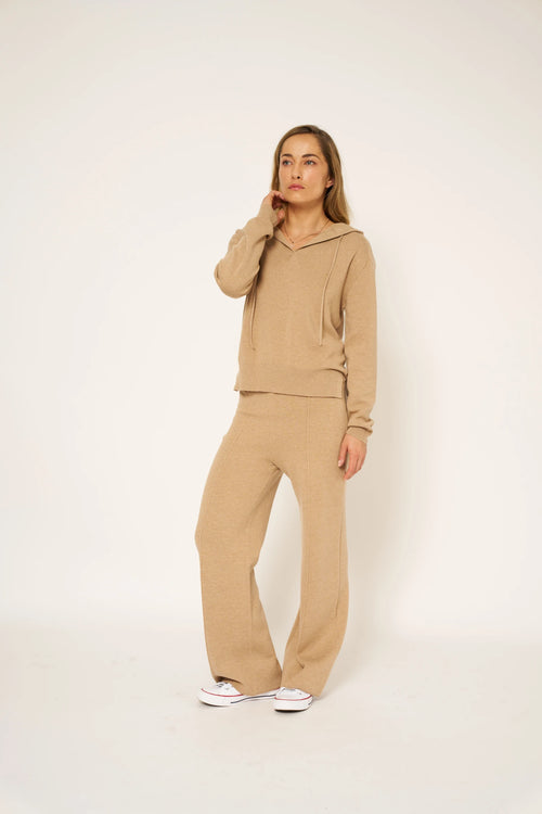 PANTALON CONSTANTI - BEIGE CHINE