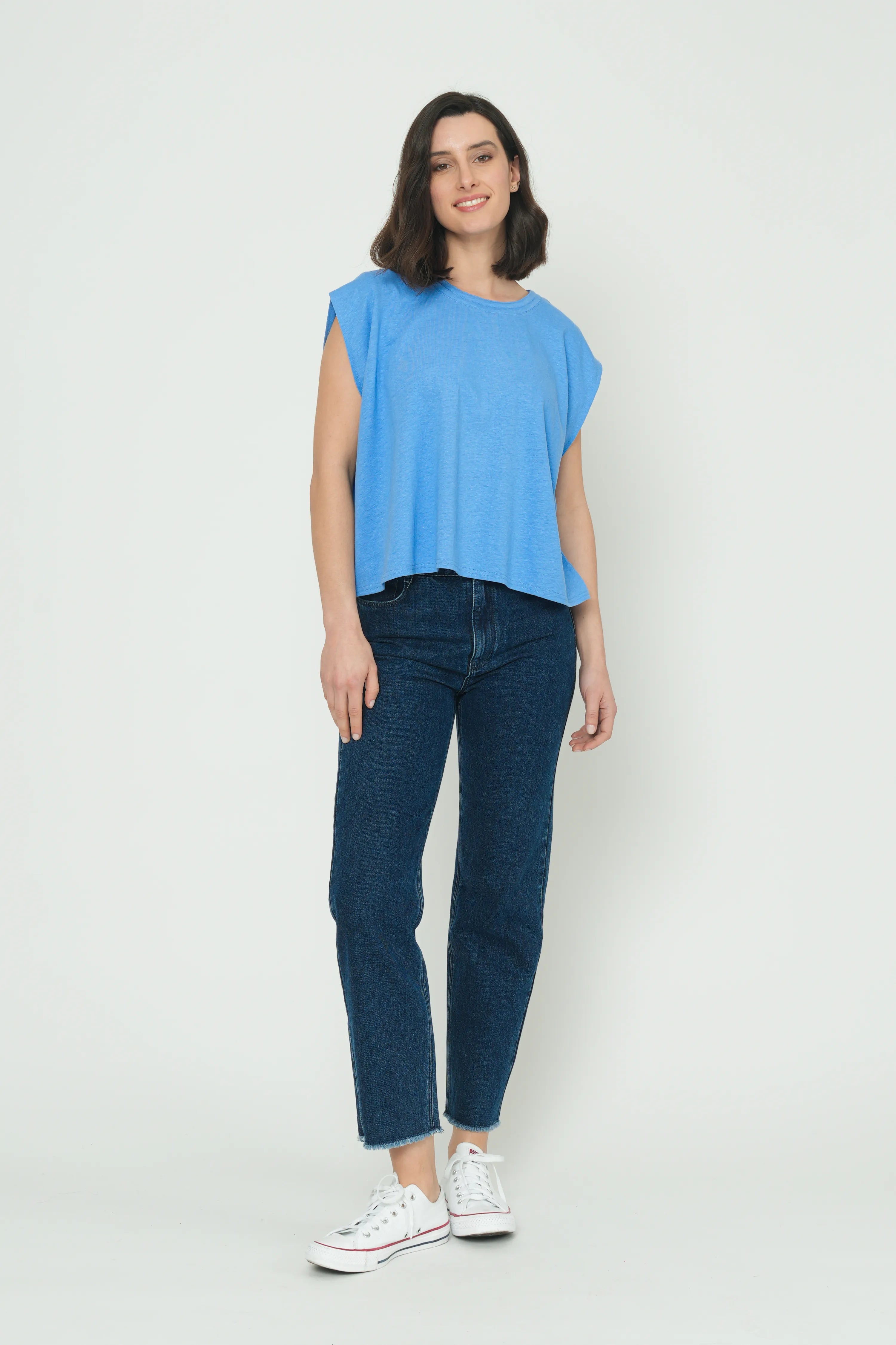 TSHIRT TEMEO - OXFORD BLUE