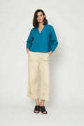 BLOUSE REMI - TURQUOISE