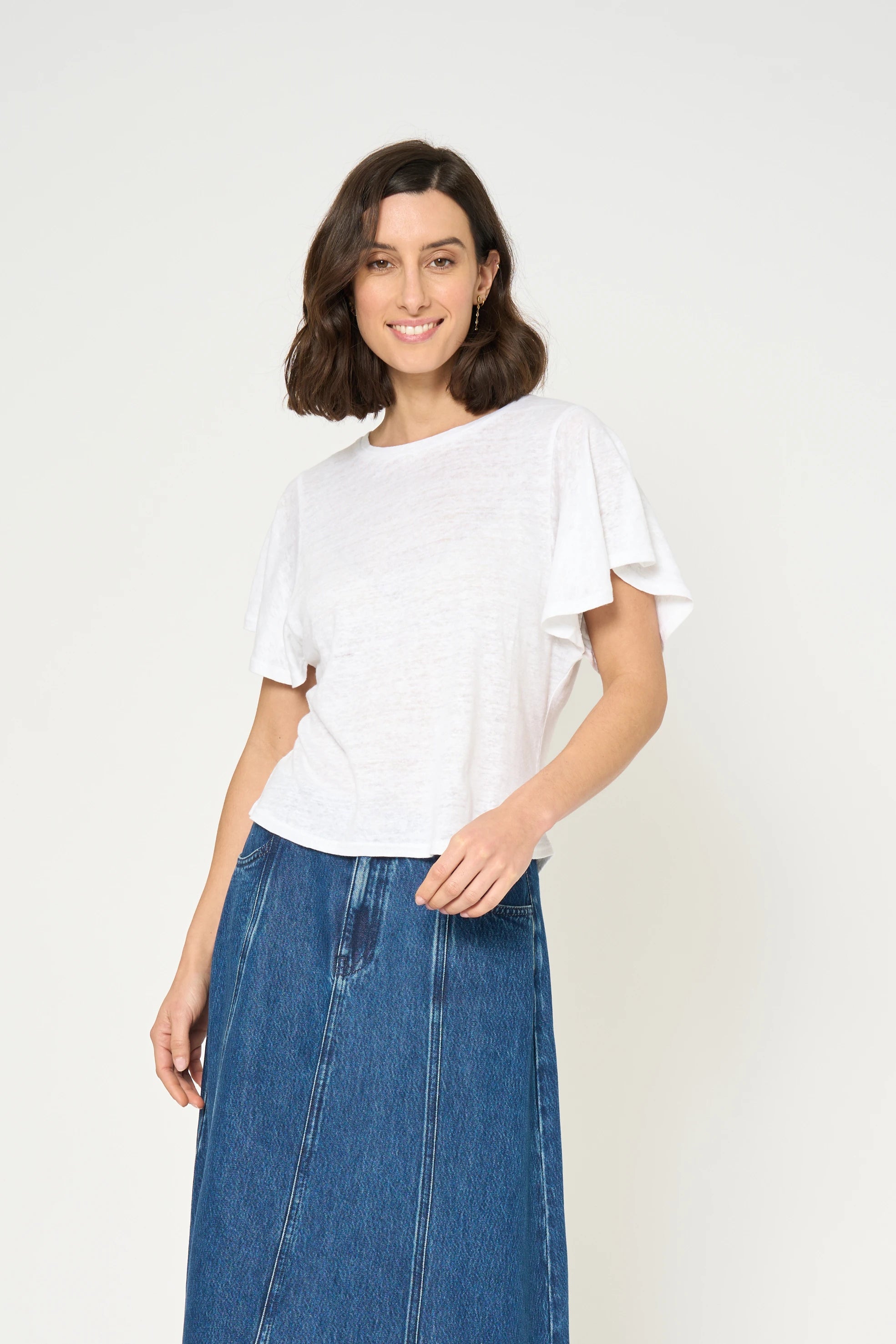 TSHIRT TALMA - BLANC