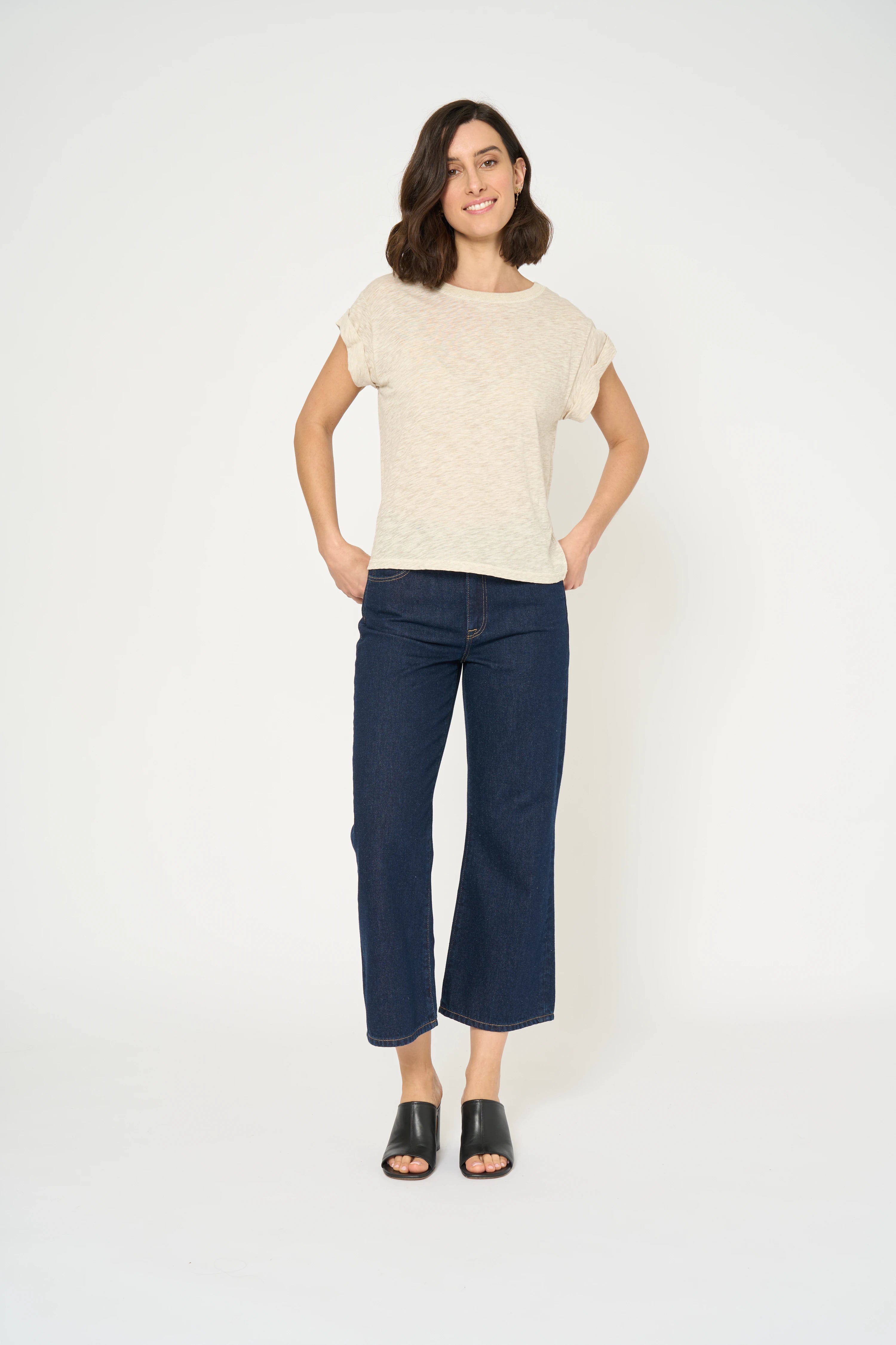 TSHIRT TYLER - BEIGE CHINE