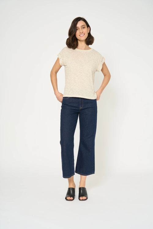 TSHIRT TYLER - BEIGE CHINE