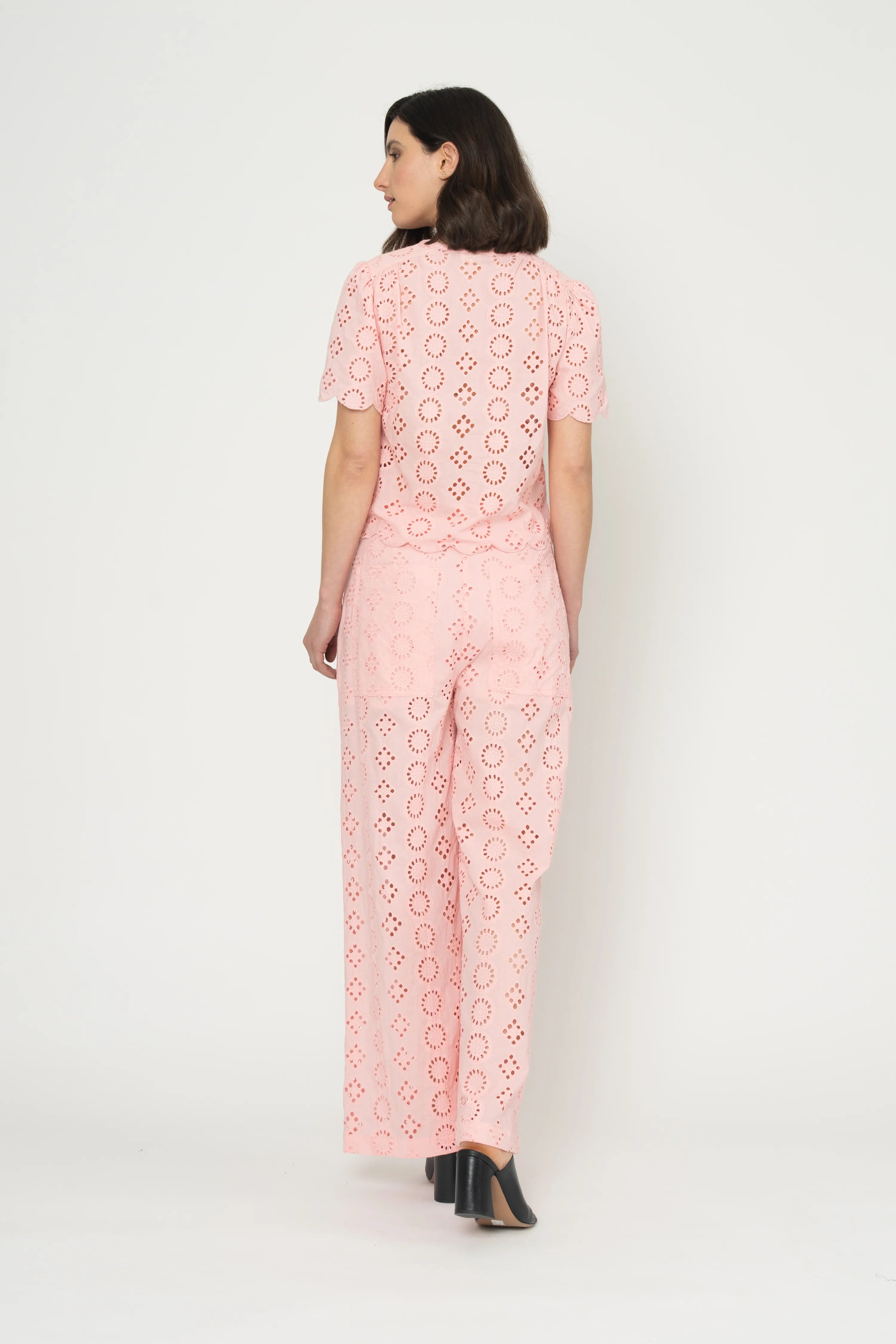 PANTALON BARBARA - ROSE TENDRE
