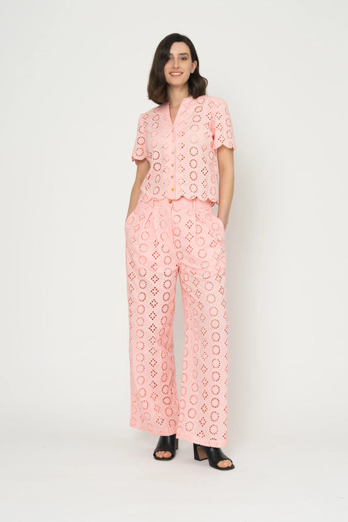 CHEMISE BANJO - ROSE TENDRE