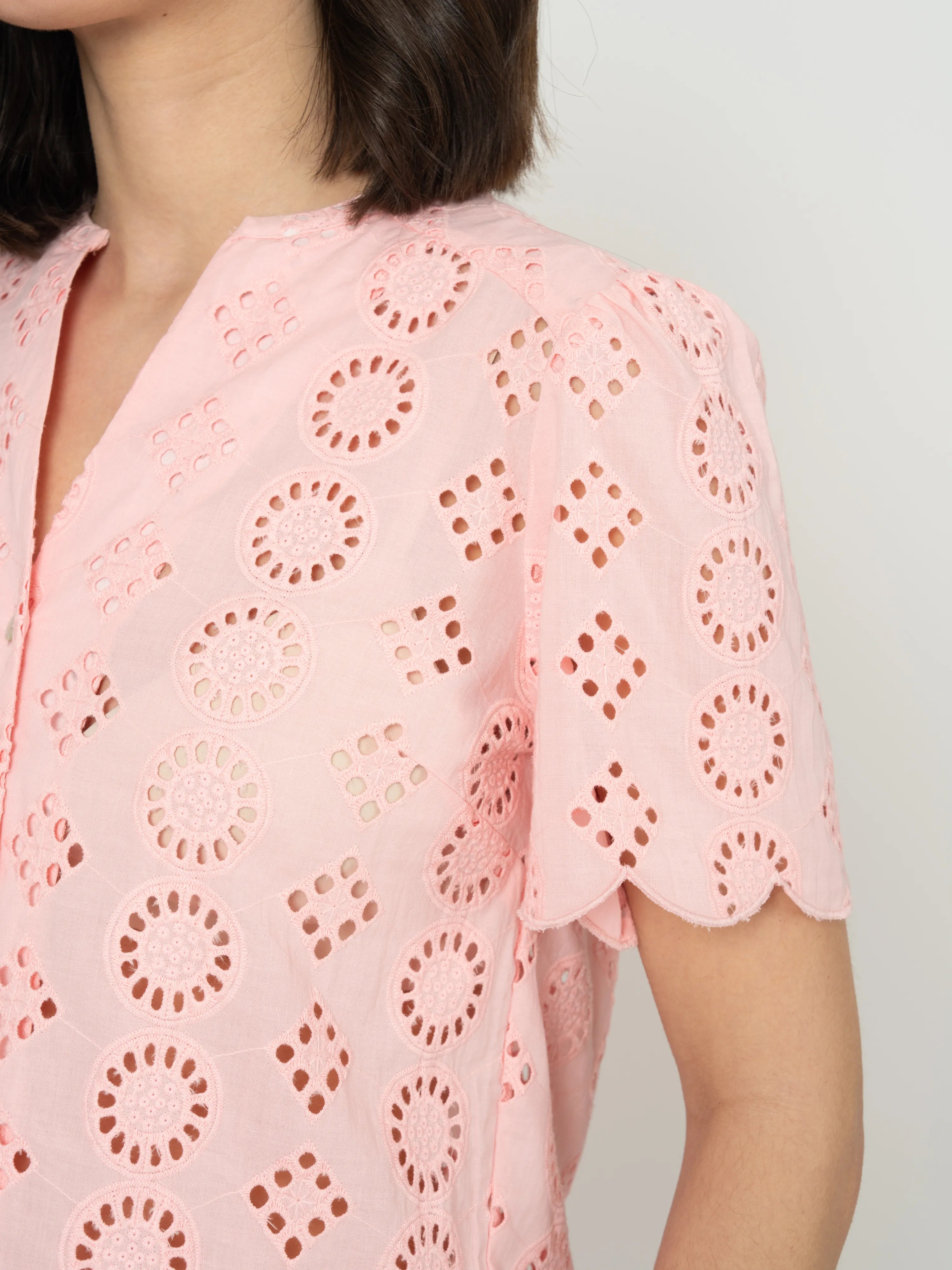 CHEMISE BANJO - ROSE TENDRE