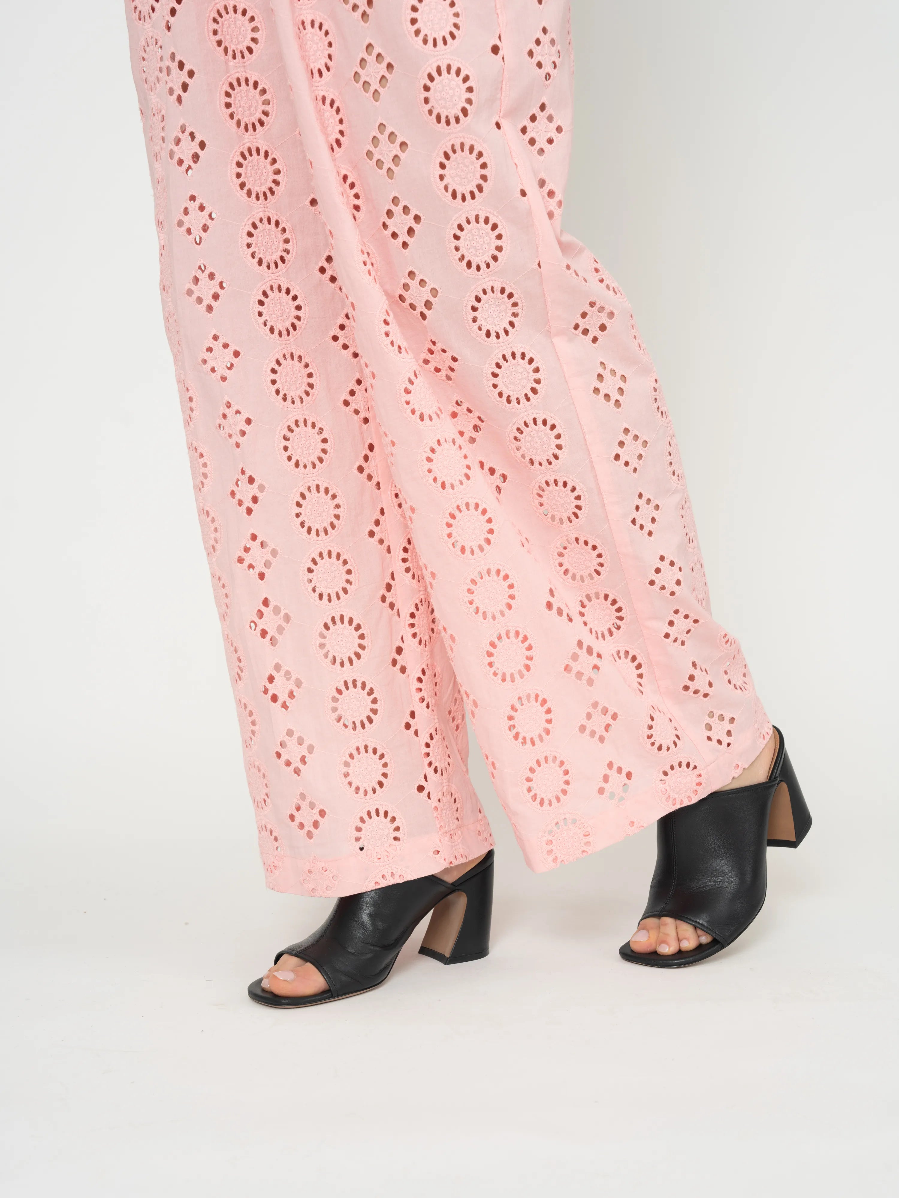 PANTALON BARBARA - ROSE TENDRE