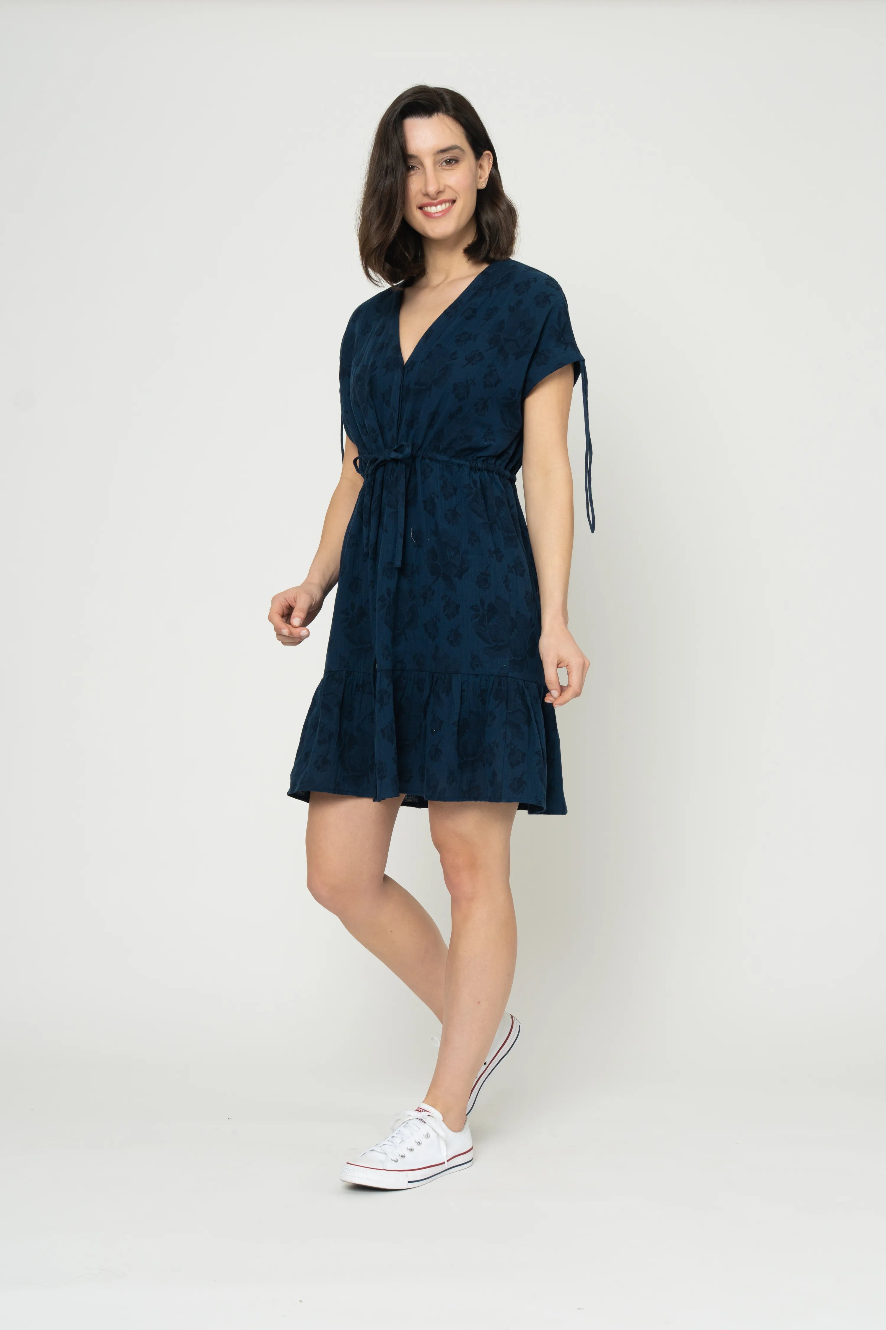 ROBE ANNAELLE - MARINE