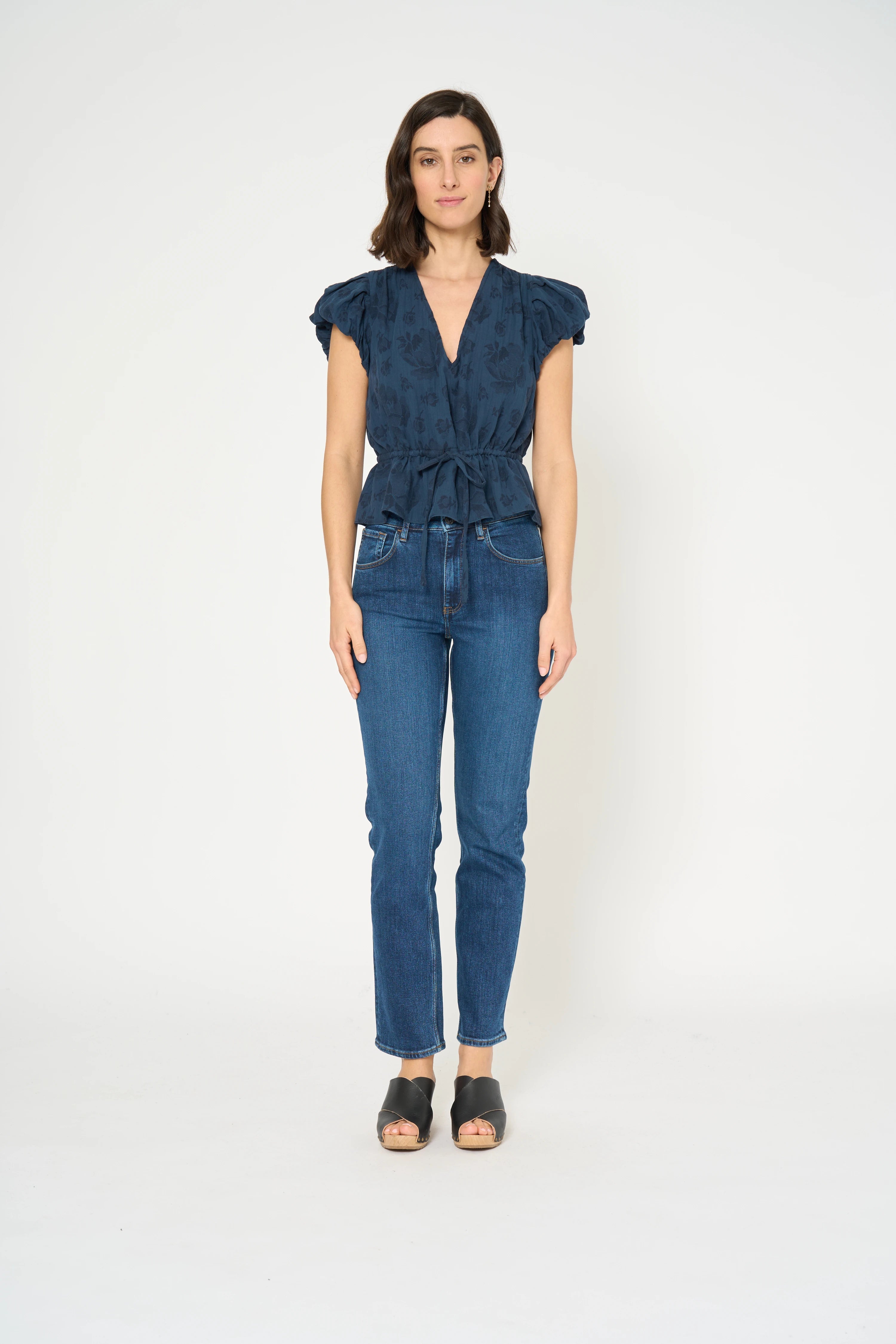 BLOUSE KAPRI - MARINE