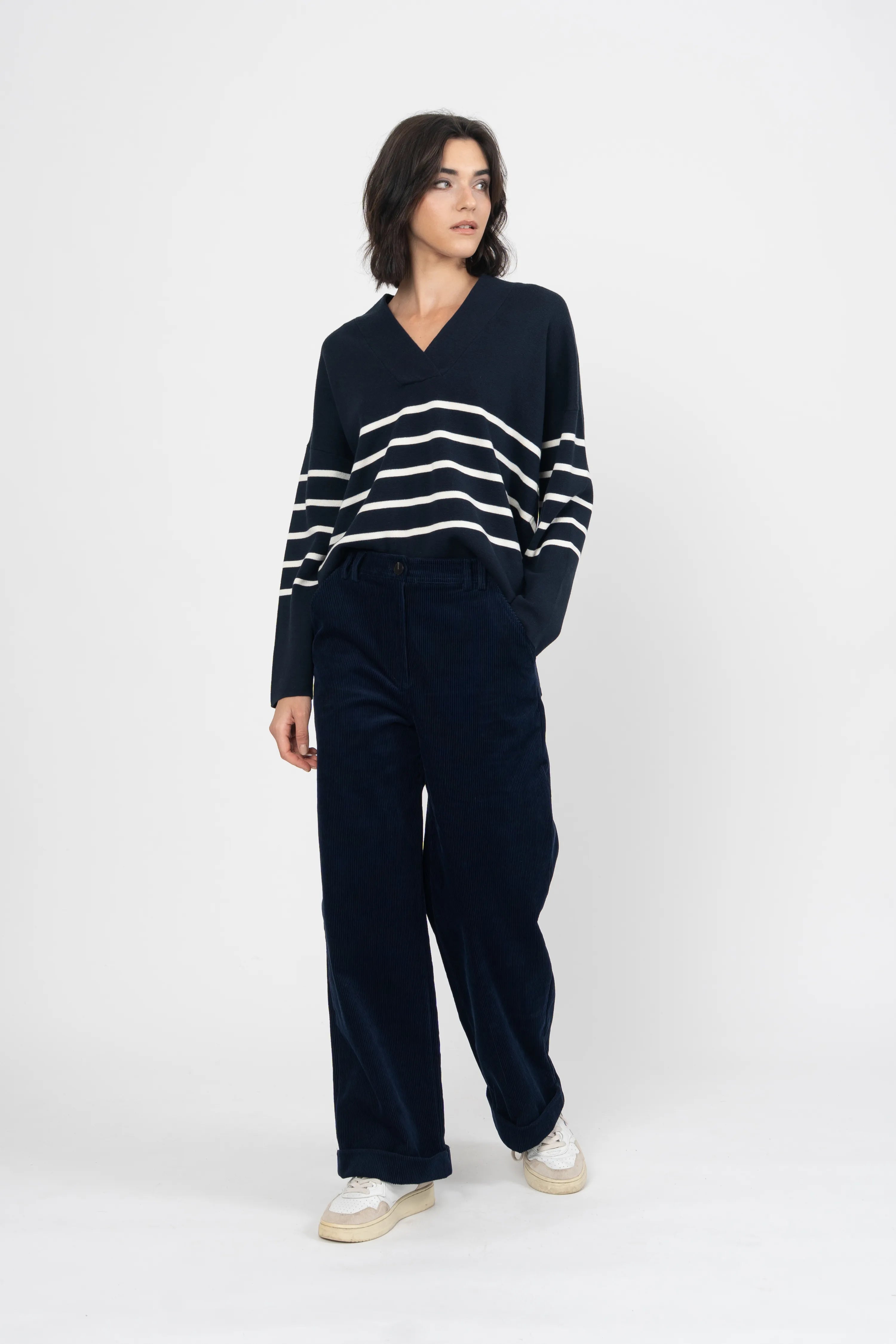 PANTALON LAURIS - MARINE