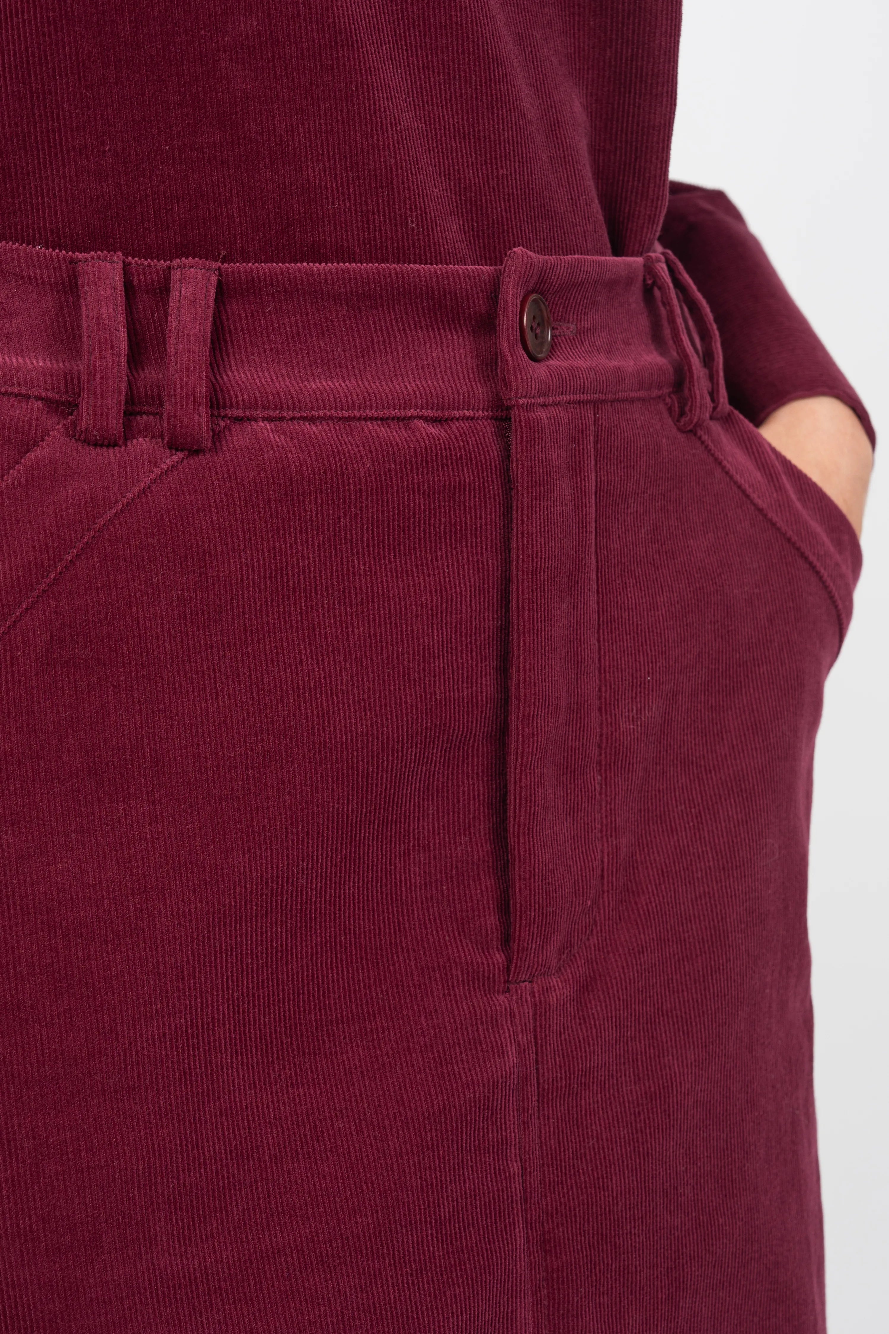 JUPE REGIA - BURGUNDY