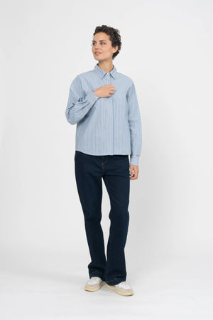 CHEMISE POLINA - BLUE STRIPES